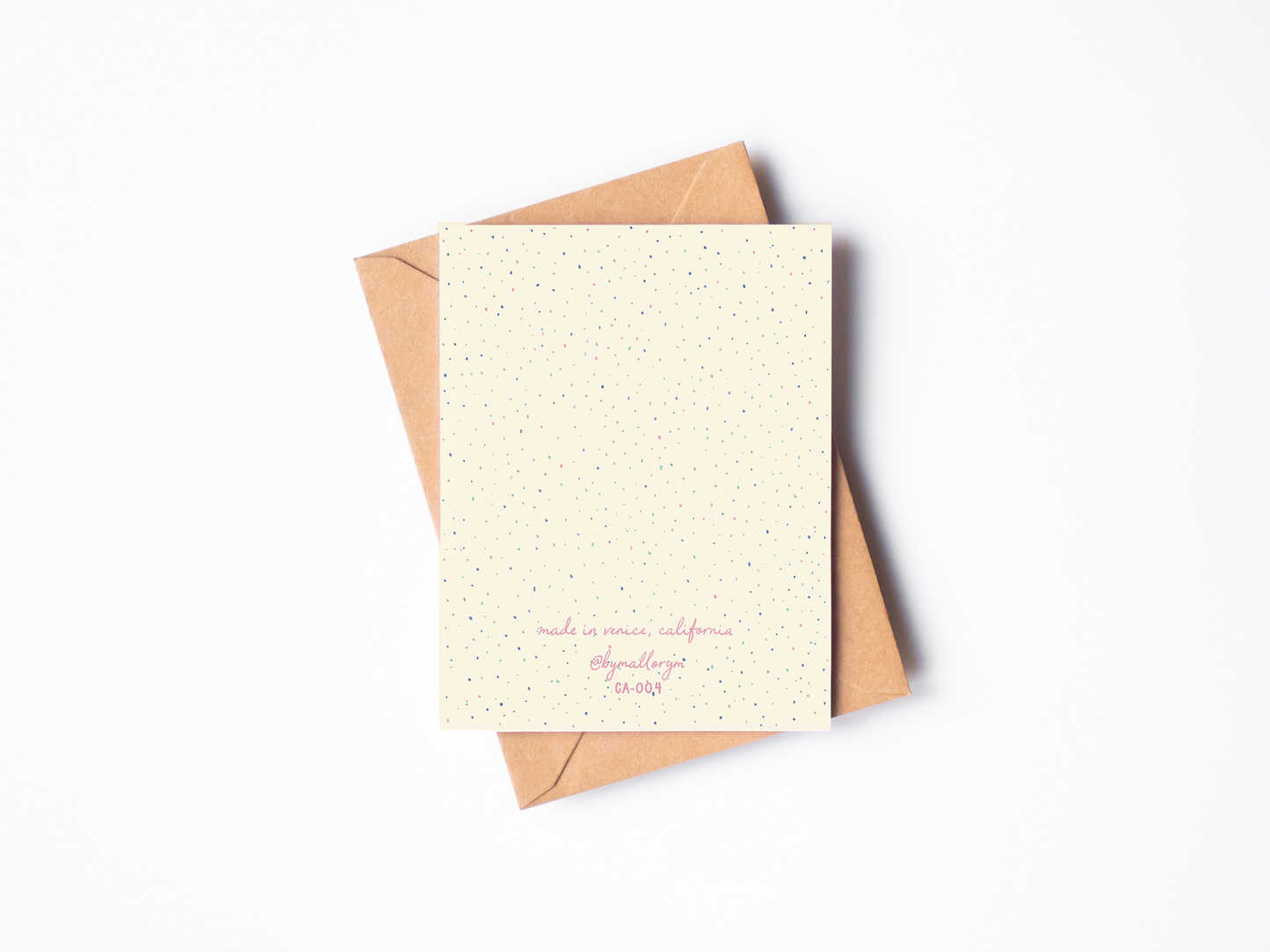 Greetings From California Card - by Carlyle Avenue