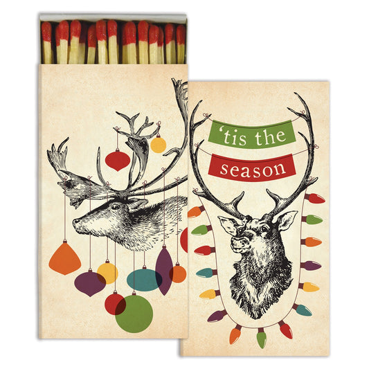 Matches - Decorated Stags - Matches by Carlyle Avenue