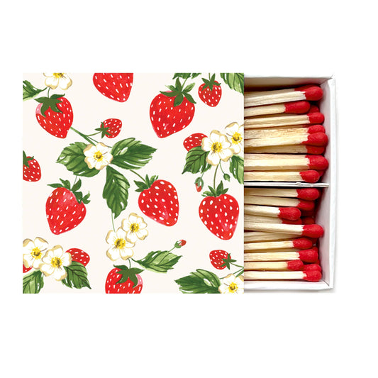 Strawberries Matches | Fruit Candle Matches - Matches by Carlyle Avenue