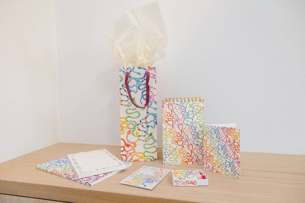 Snakes Wine Bag - Gift Wrap by Carlyle Avenue