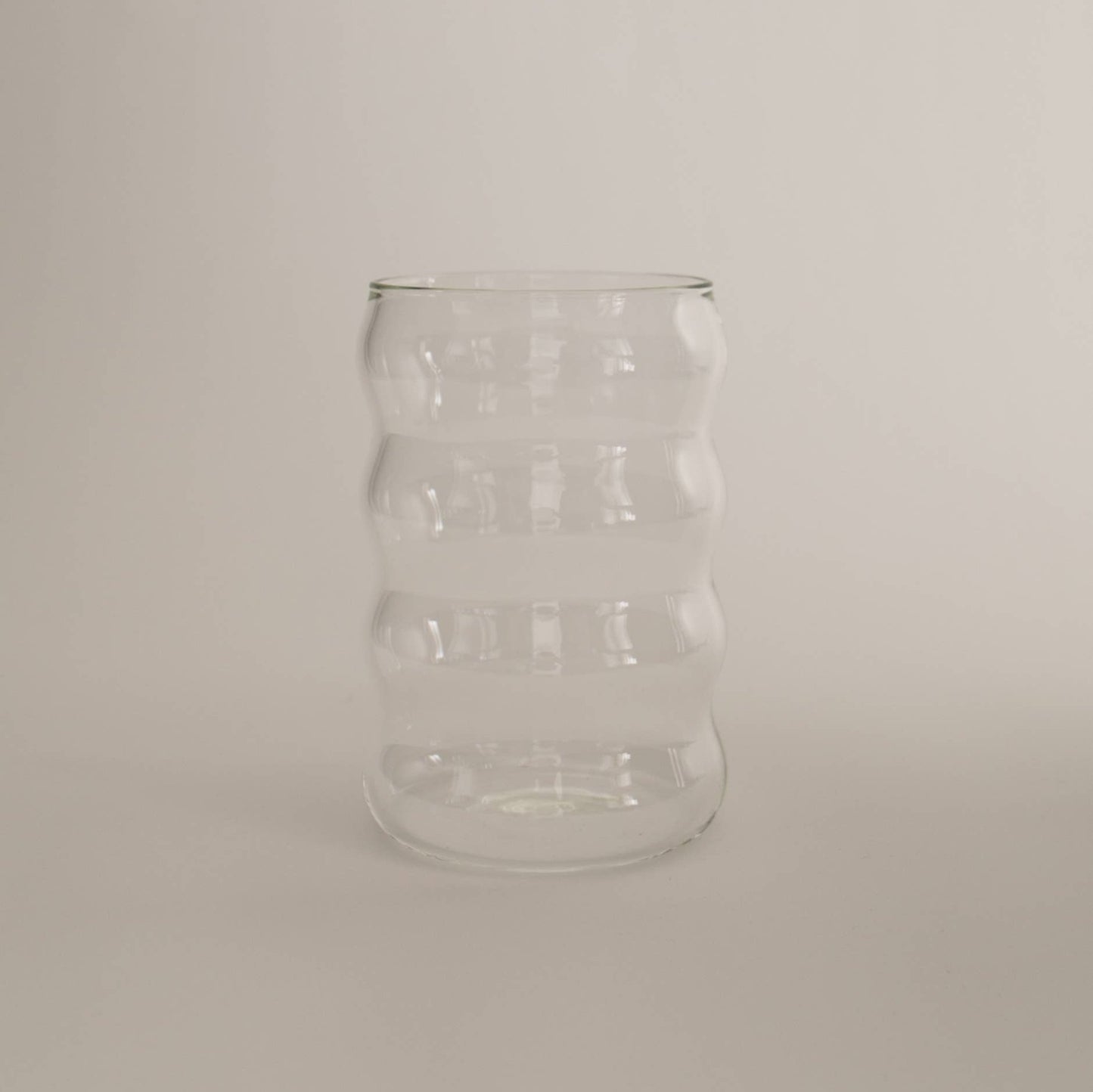 12oz Ripple Cup, Clear - Glassware by Carlyle Avenue