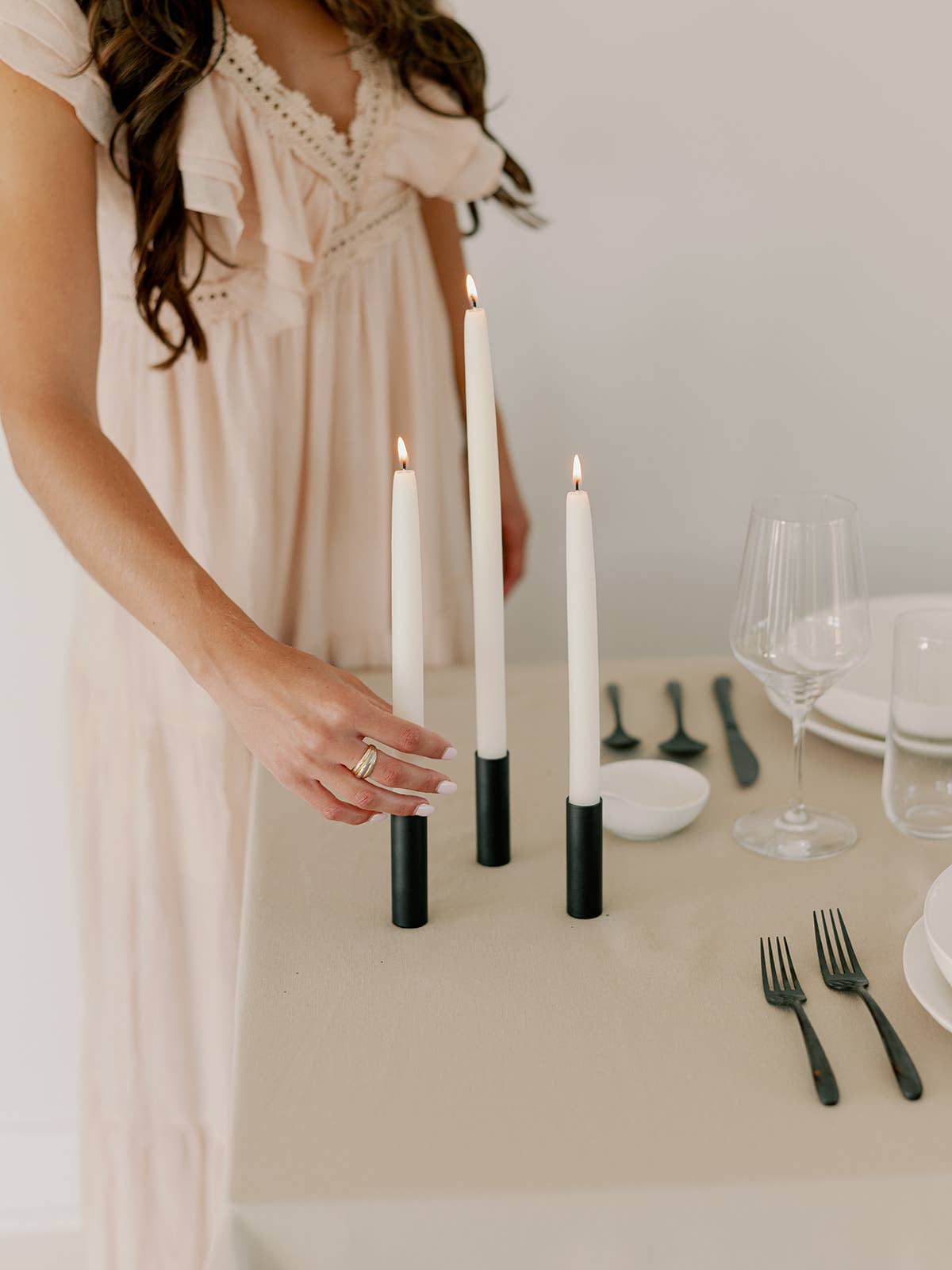 10" & 14" - 100% Beeswax Dipped Candles | Natural White - by Carlyle Avenue