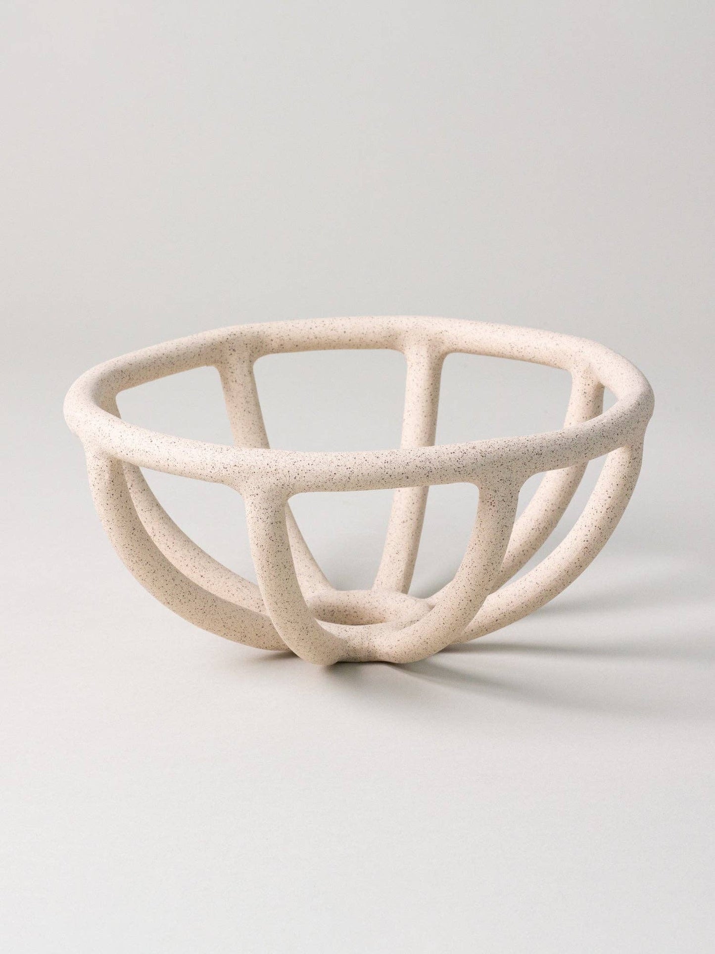Prong Fruit Bowl, Sand - Decorative Bowls by Carlyle Avenue