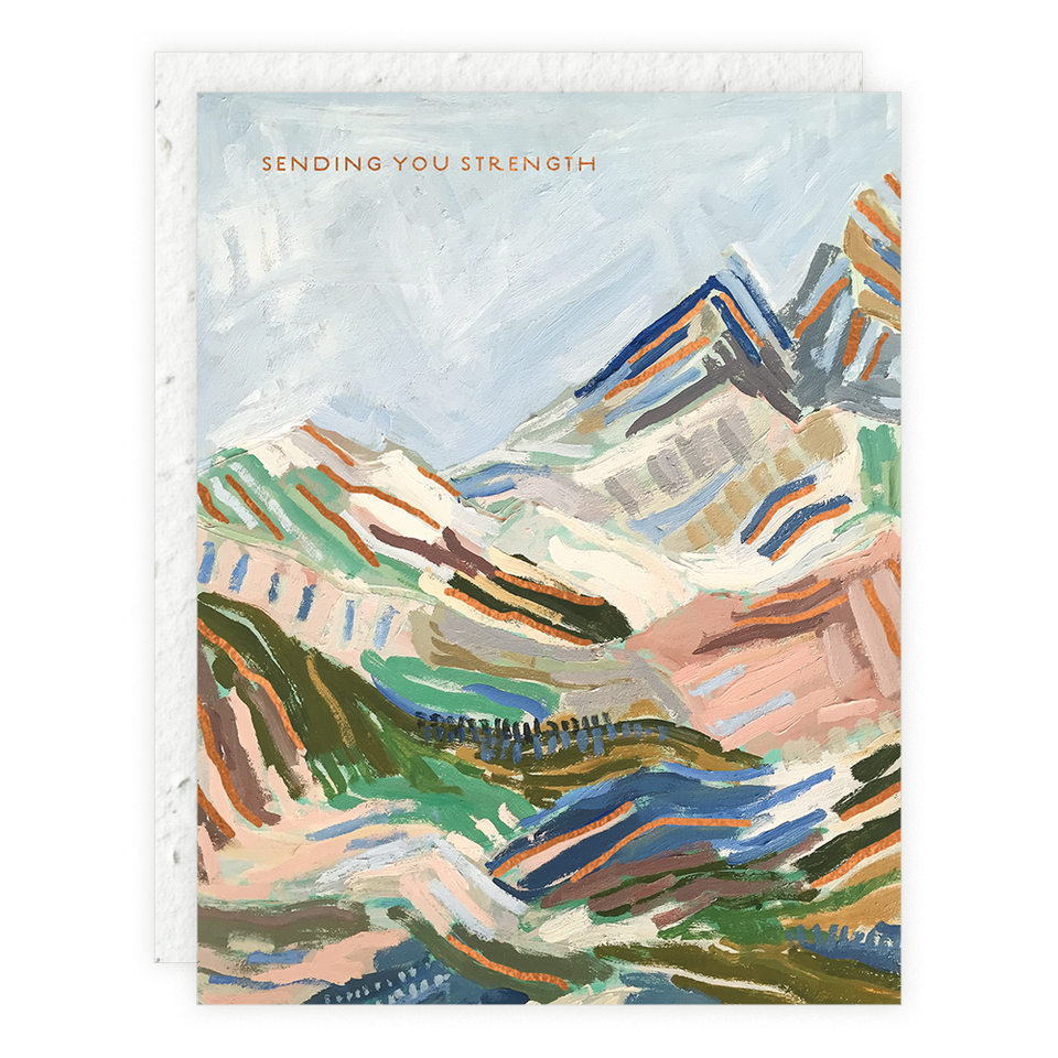 Sending You Strength - Sympathy Card - by Carlyle Avenue