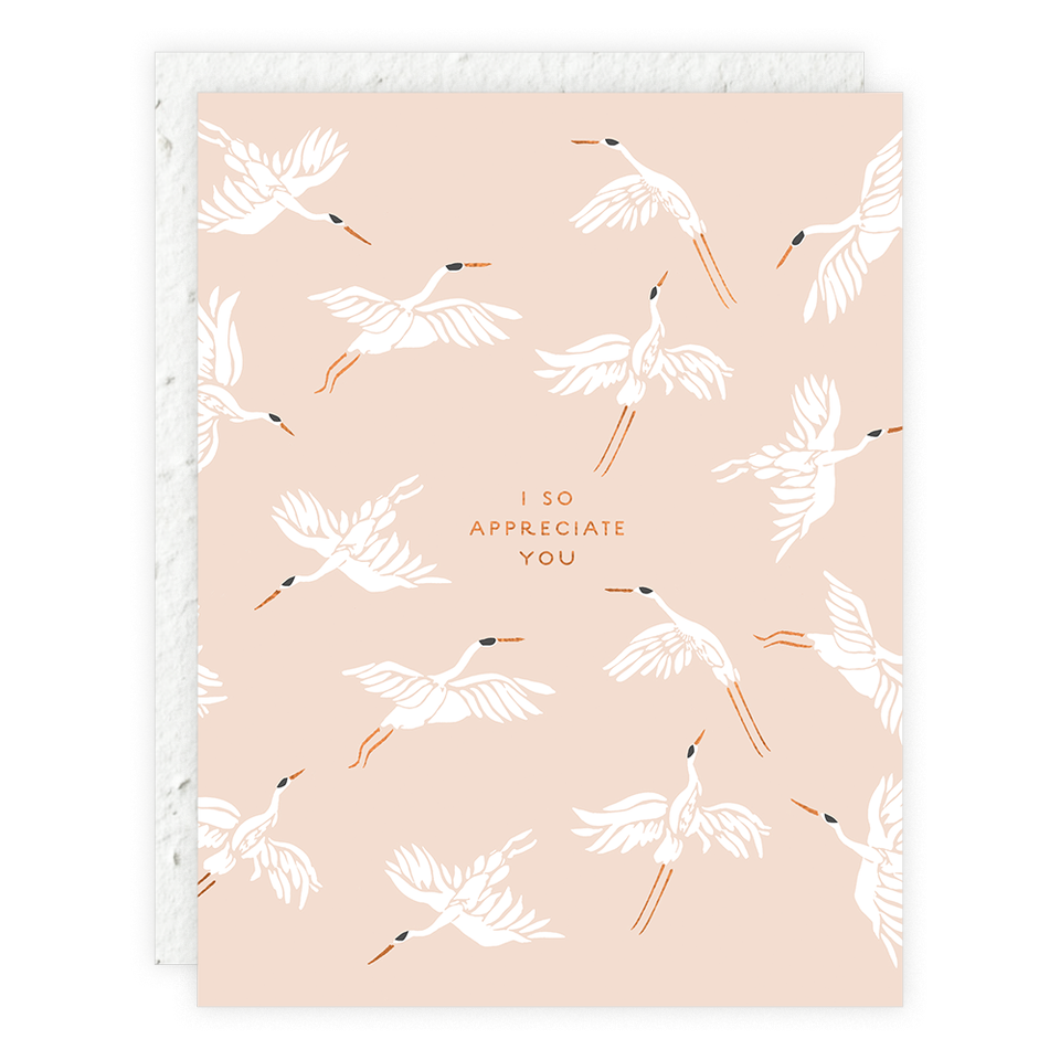 I So Appreciate You - Thank You Card - by Carlyle Avenue