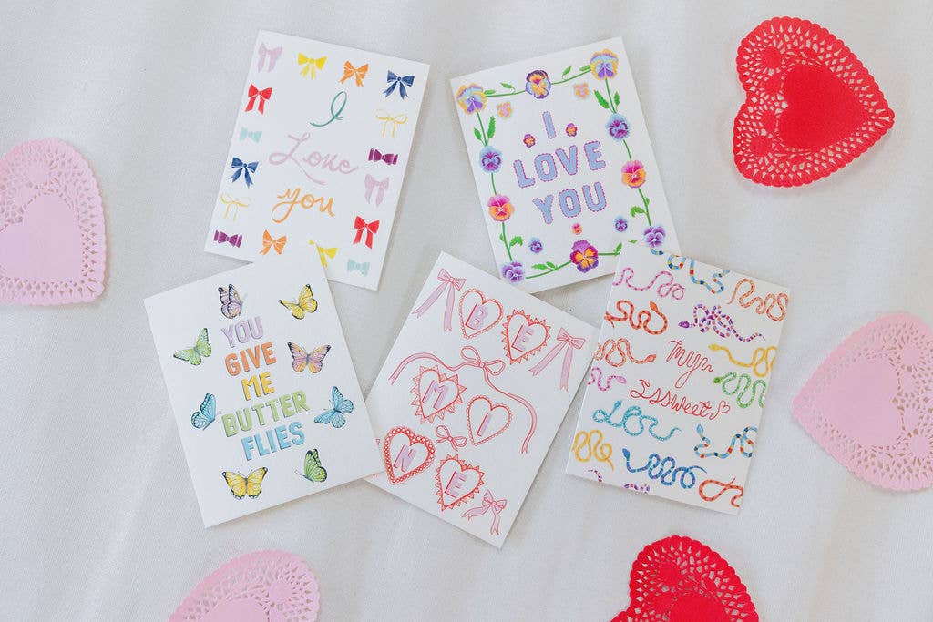 Heart Charms Be Mine Card - Greeting Cards by Carlyle Avenue