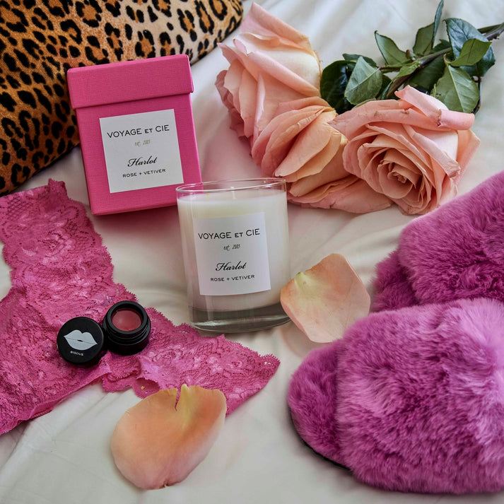 Harlot Candle - Rose + Vetiver - Candles by Carlyle Avenue
