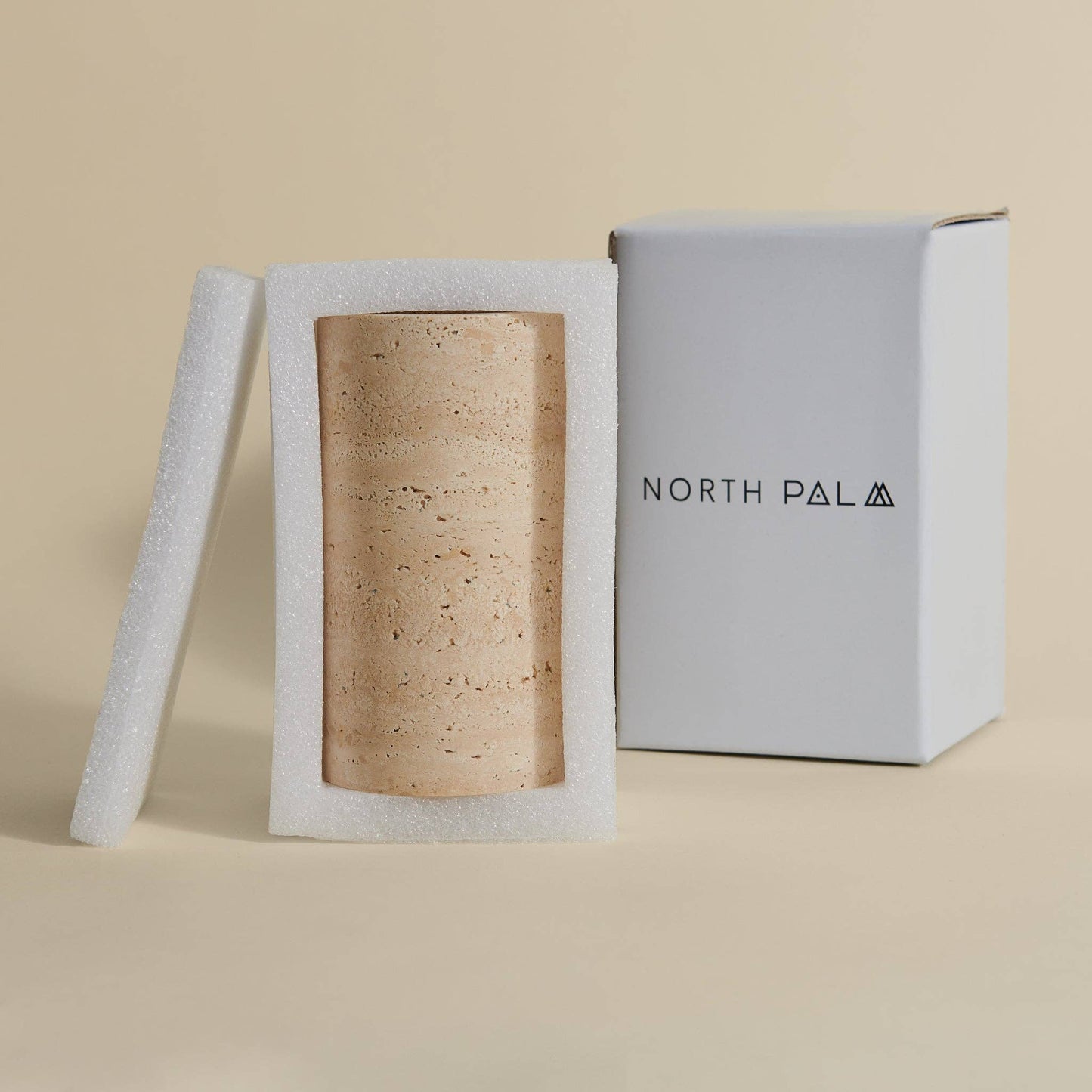 Travertine Vase - by Carlyle Avenue