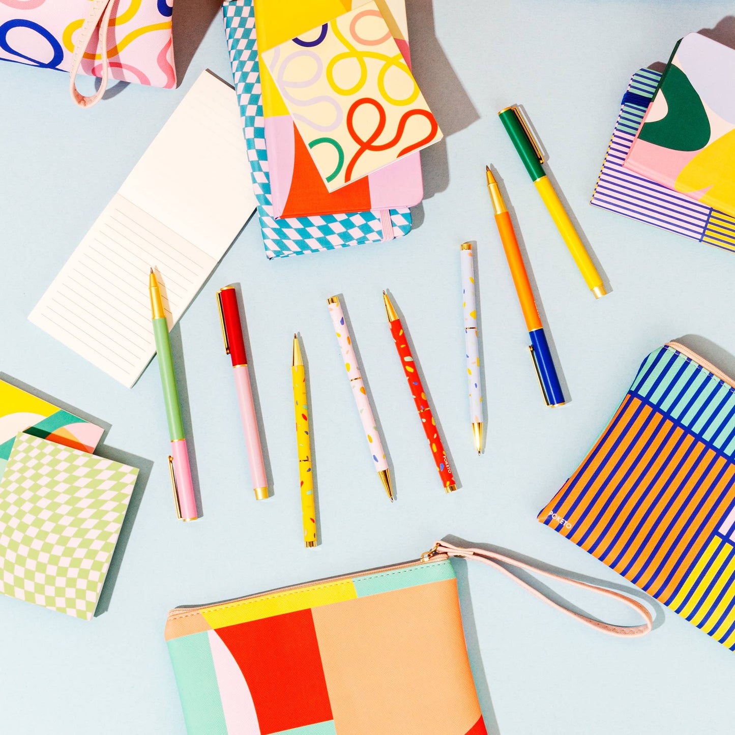 Colorblock Cap Pen - Set of 4 - Pens by Carlyle Avenue