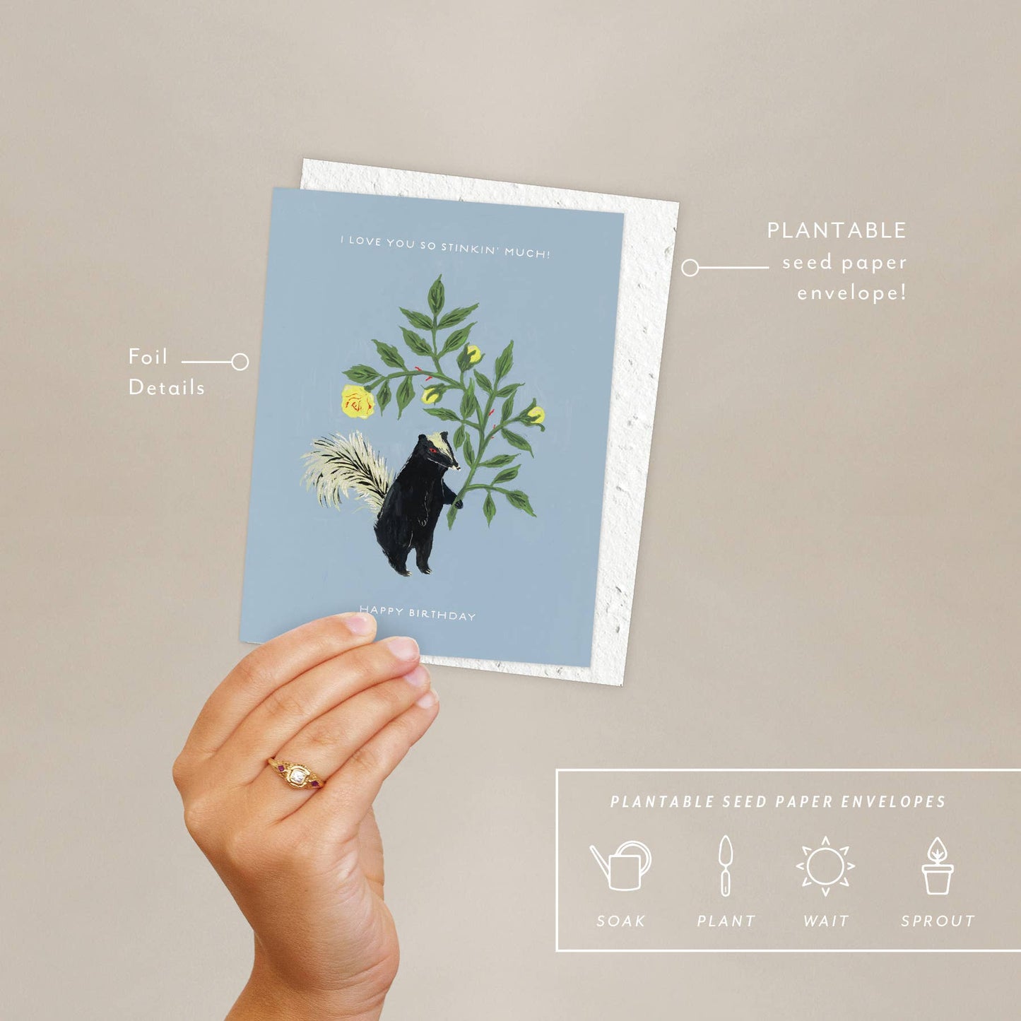 Stinker - Birthday Card - by Carlyle Avenue