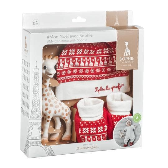 Christmas Gift Set - Socks, Hat + Sophie - Kids by Carlyle Avenue