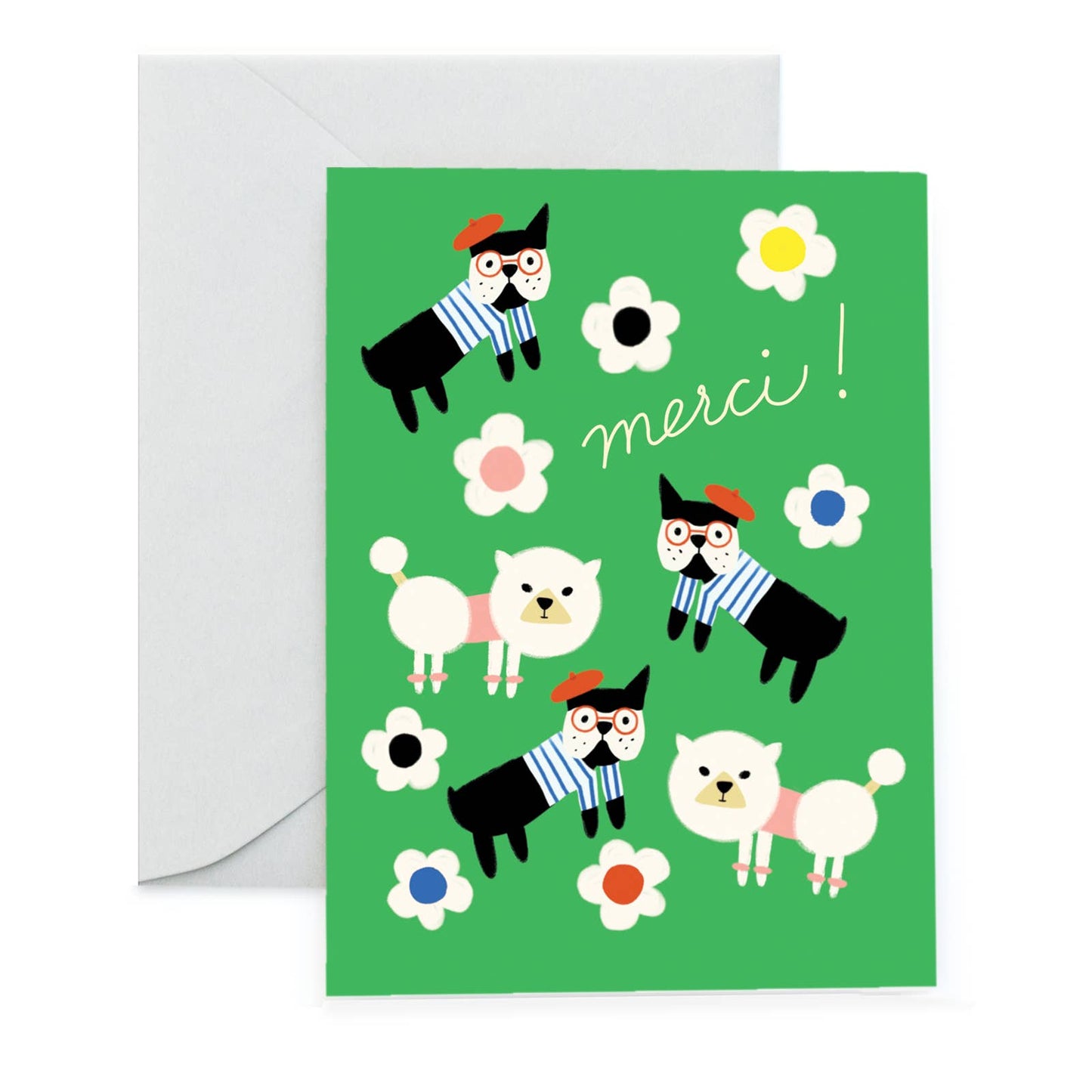 MERCI BEAUCOUP - Thank You Card - Greeting Cards by Carlyle Avenue