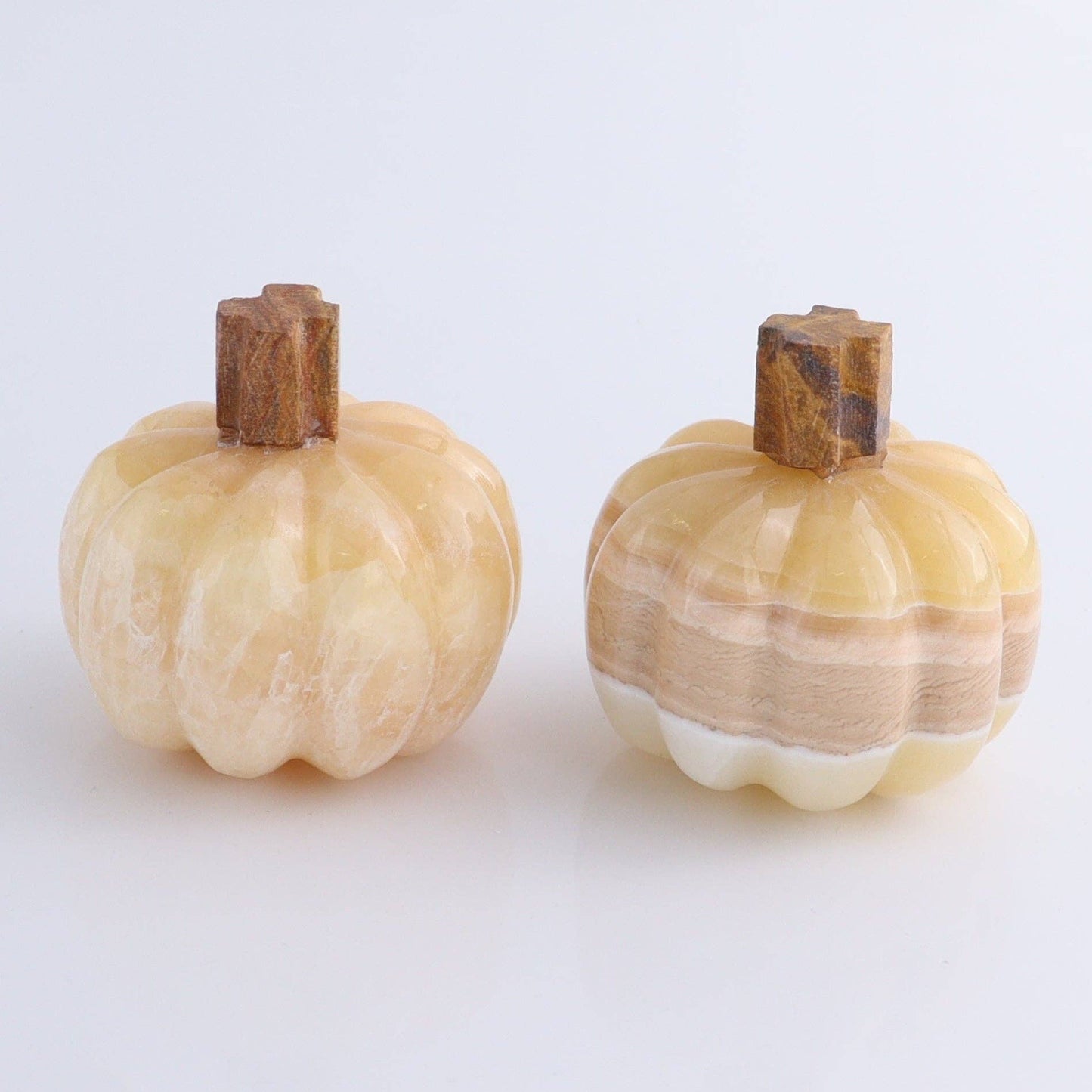 One Round Orange Onyx Pumpkin - by Carlyle Avenue