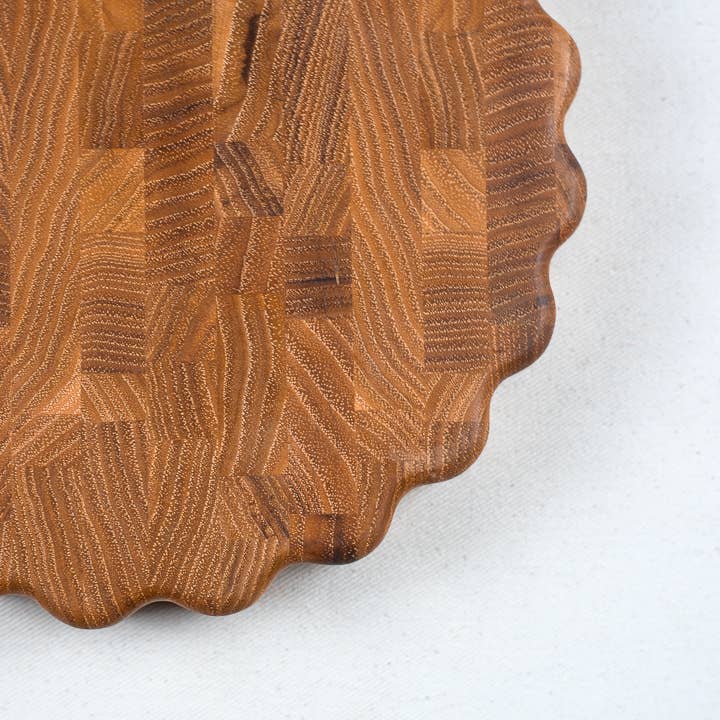 MARI WAVY EDGE BUTCHER BLOCK - Kitchenware by Carlyle Avenue
