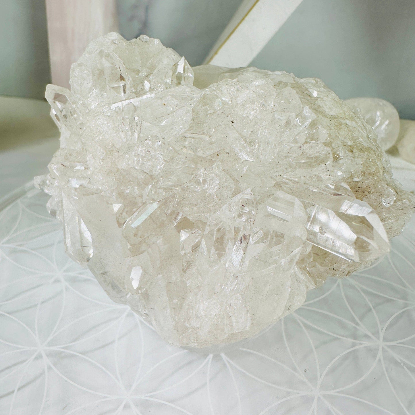 Crystal Quartz Cluster - Freeform - OOAK -