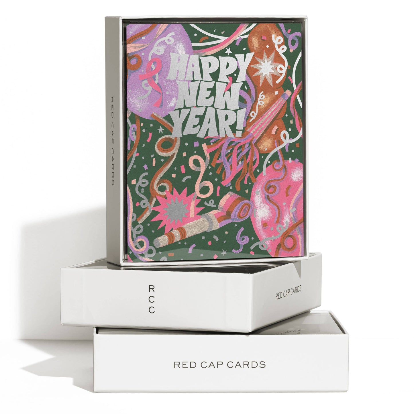 New Year's Noise New Year holiday greeting card - by Carlyle Avenue