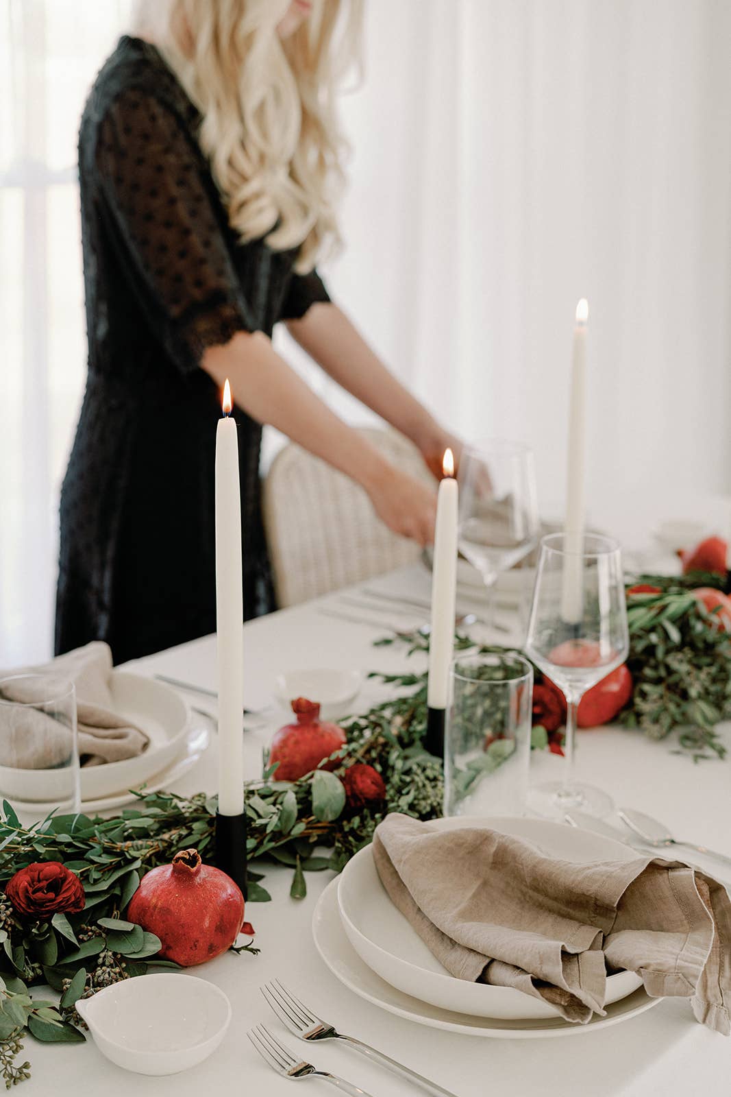 10" & 14" - 100% Beeswax Dipped Candles | Natural White - by Carlyle Avenue