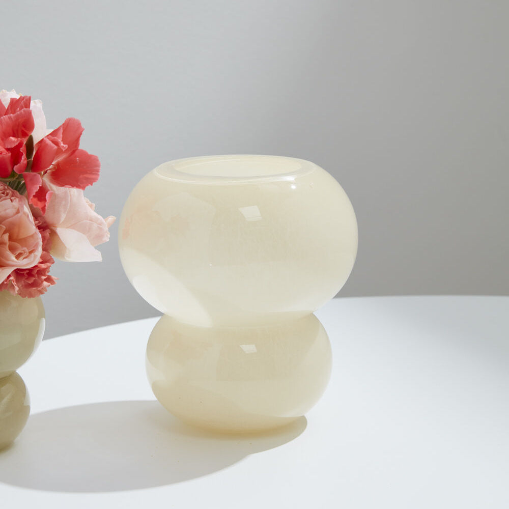 Butter Yellow Bubble Vase - Vases by Carlyle Avenue