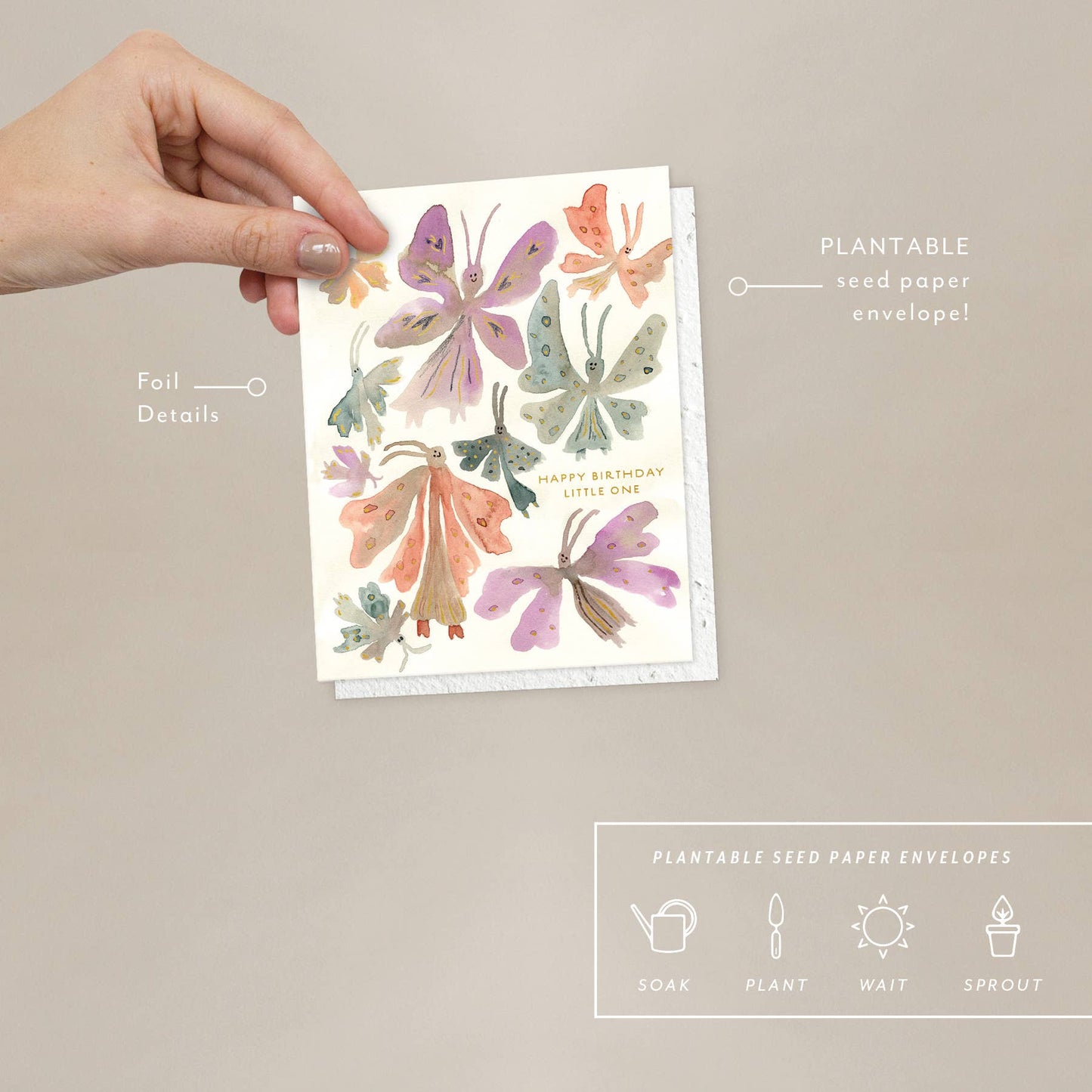 Butterflies - Birthday Card - by Carlyle Avenue