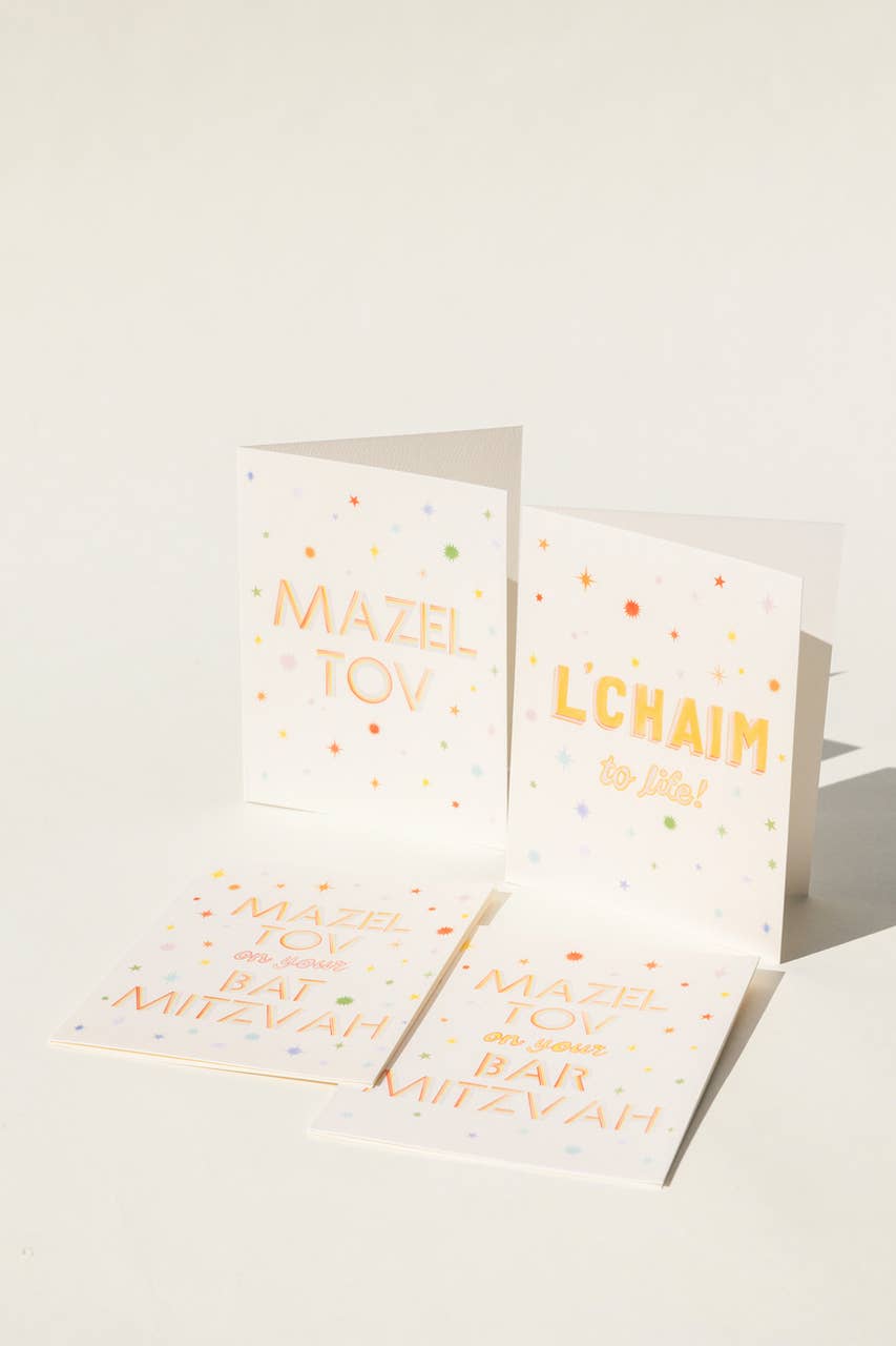 L’Chaim To Life Card - Greeting Cards by Carlyle Avenue