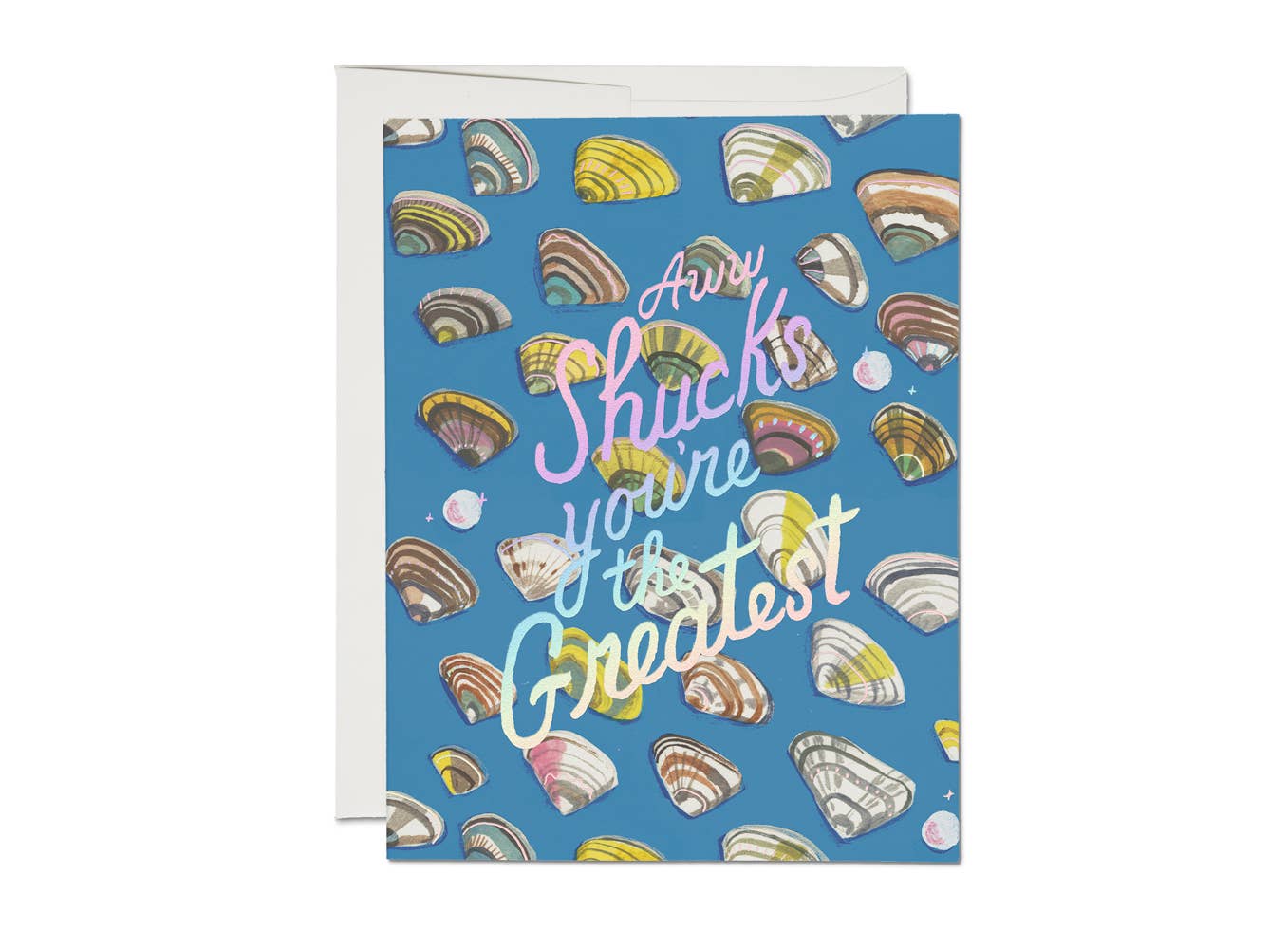 Aww Shucks friendship greeting card - Greeting Cards by Carlyle Avenue