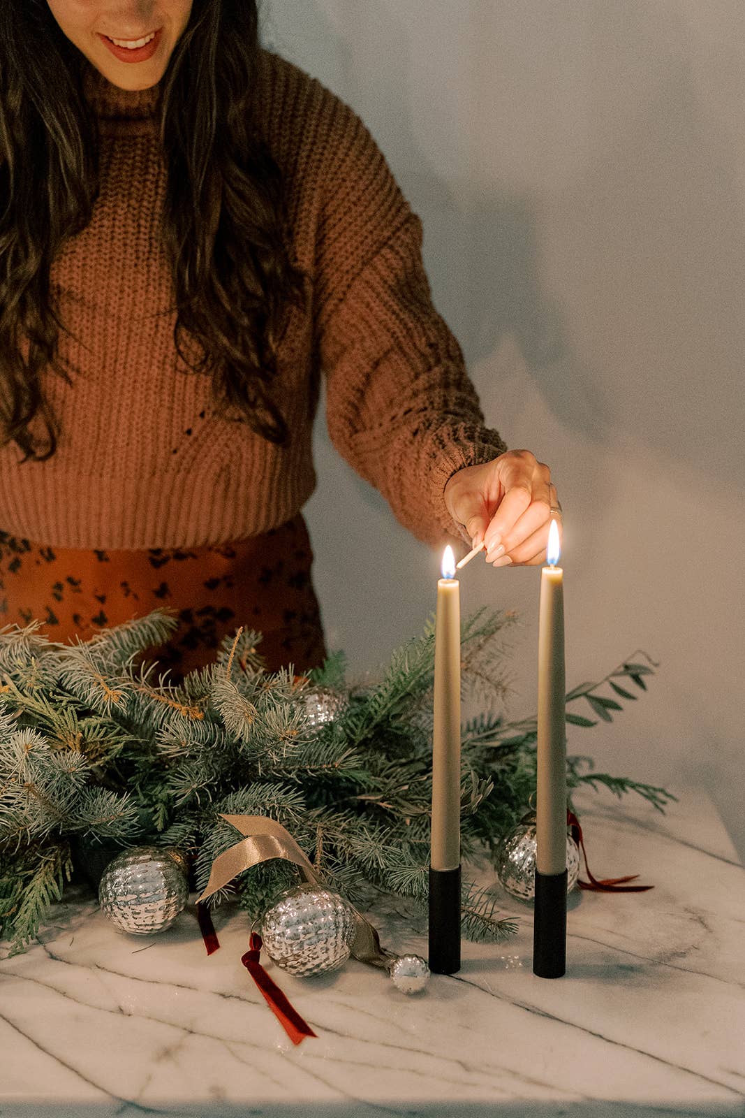 Limited Edition! Bayberry Dipped Taper Candles - by Carlyle Avenue