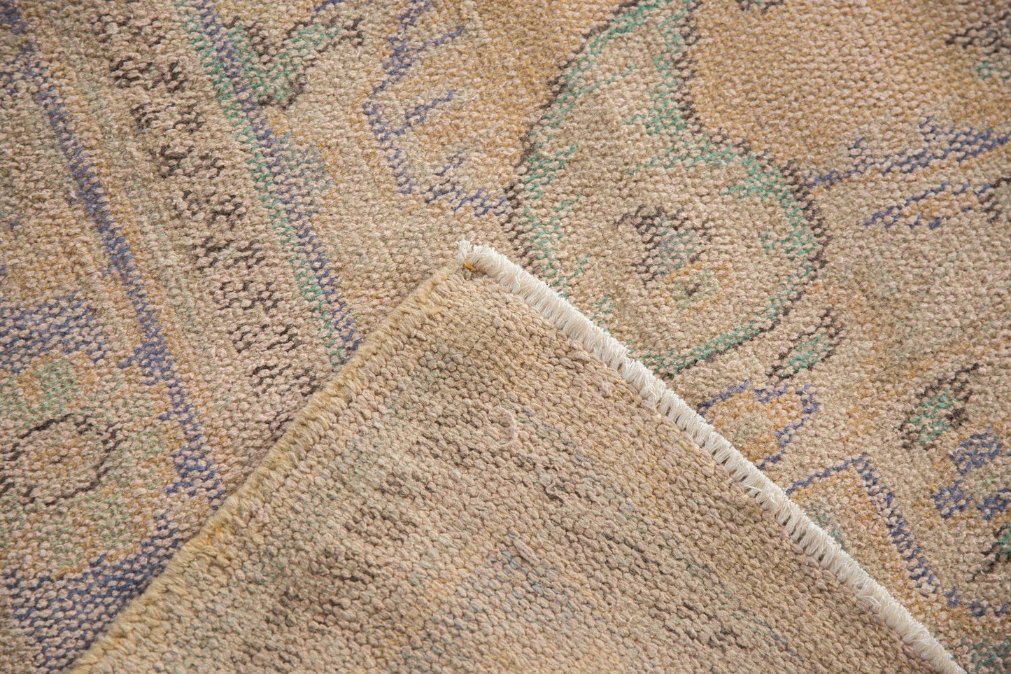 6x10 Vintage Distressed Oushak Carpet - Rug by Carlyle Avenue