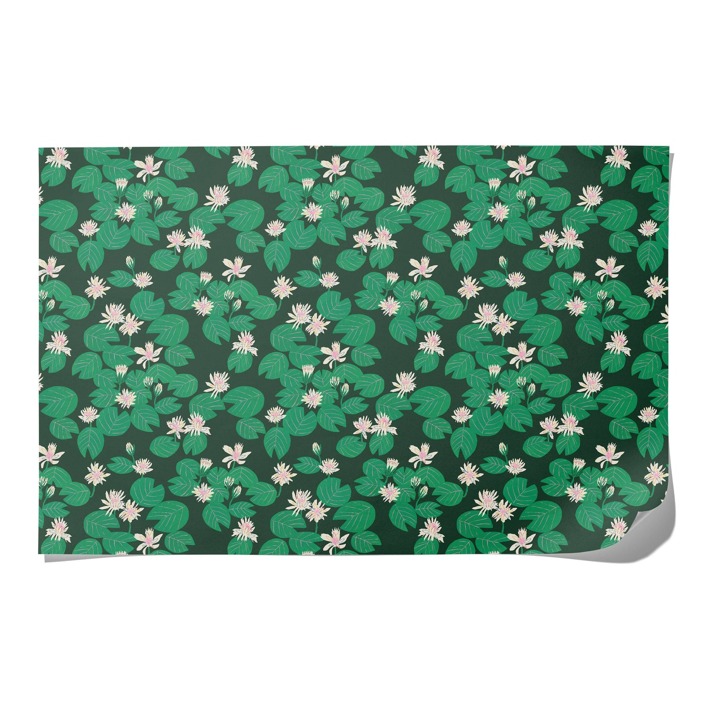 Water Lilies wrapping paper - Gift Wrap by Carlyle Avenue
