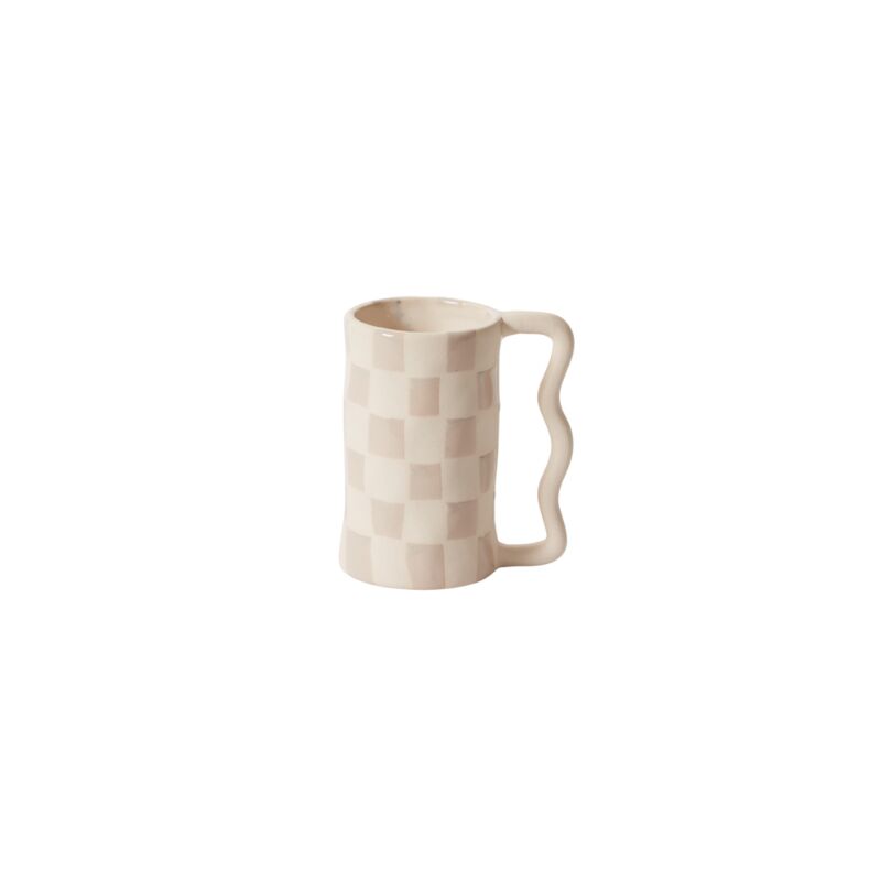 Checkered Mug - Drinkware by Carlyle Avenue