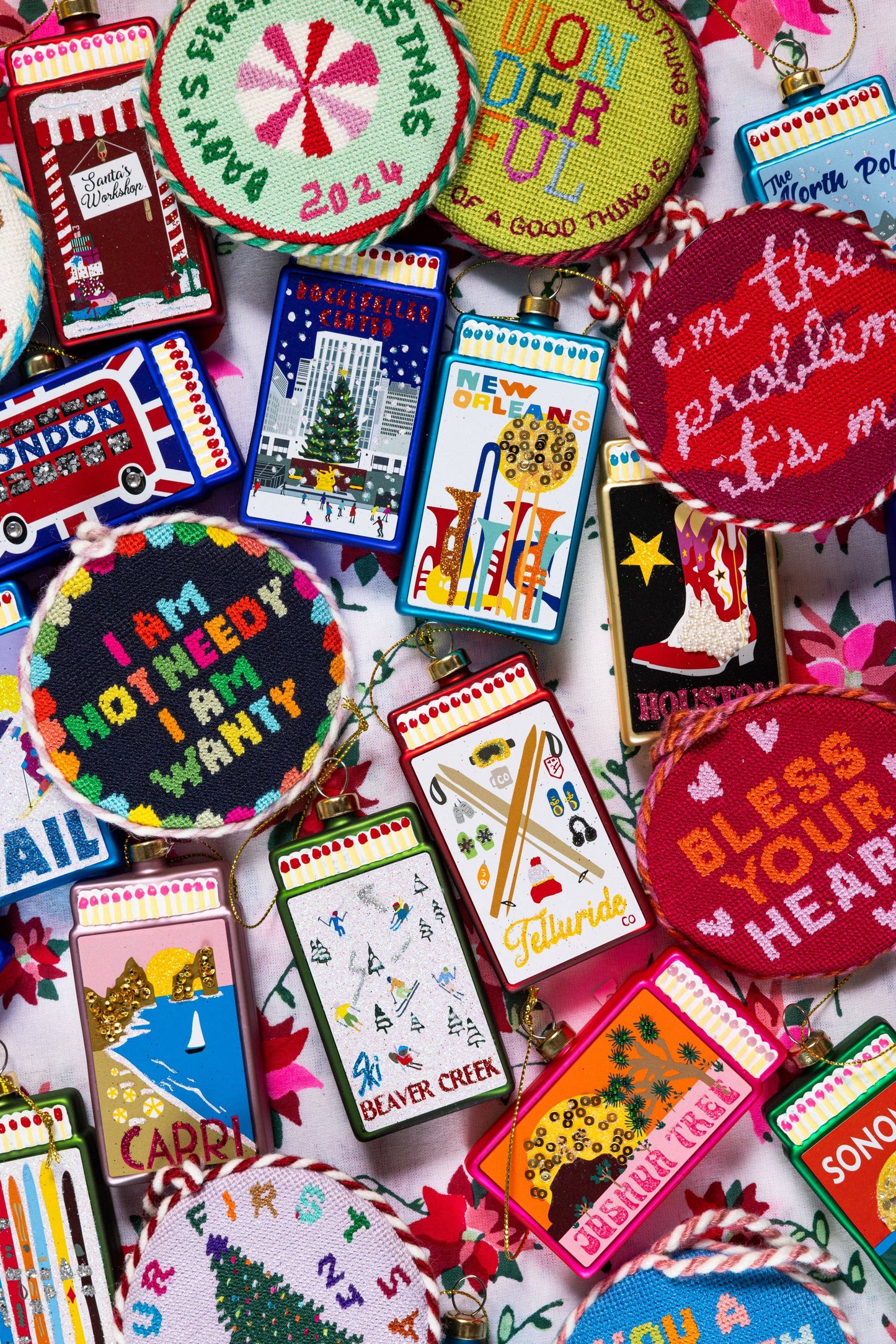 Matchbook Ornament - Joshua Tree - by Carlyle Avenue