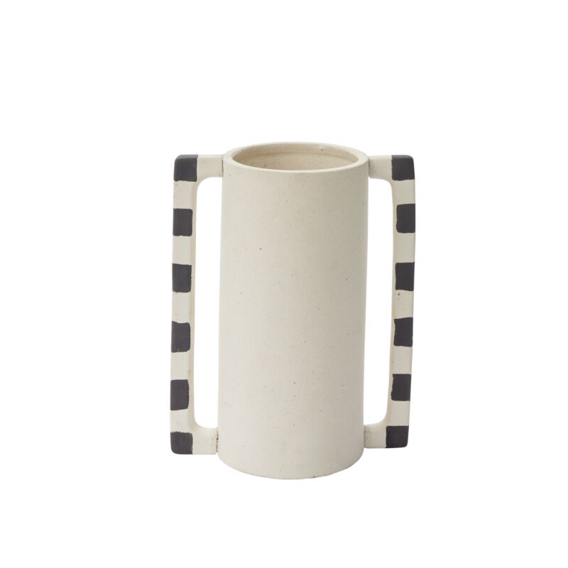 Milos Striped Vase - Vases by Carlyle Avenue
