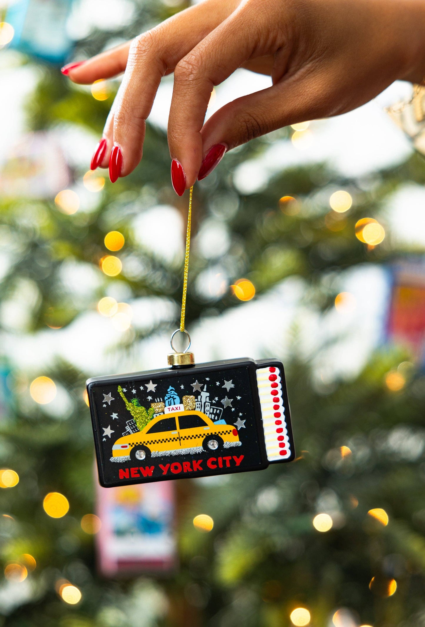 Matchbook Ornament - New York City - by Carlyle Avenue