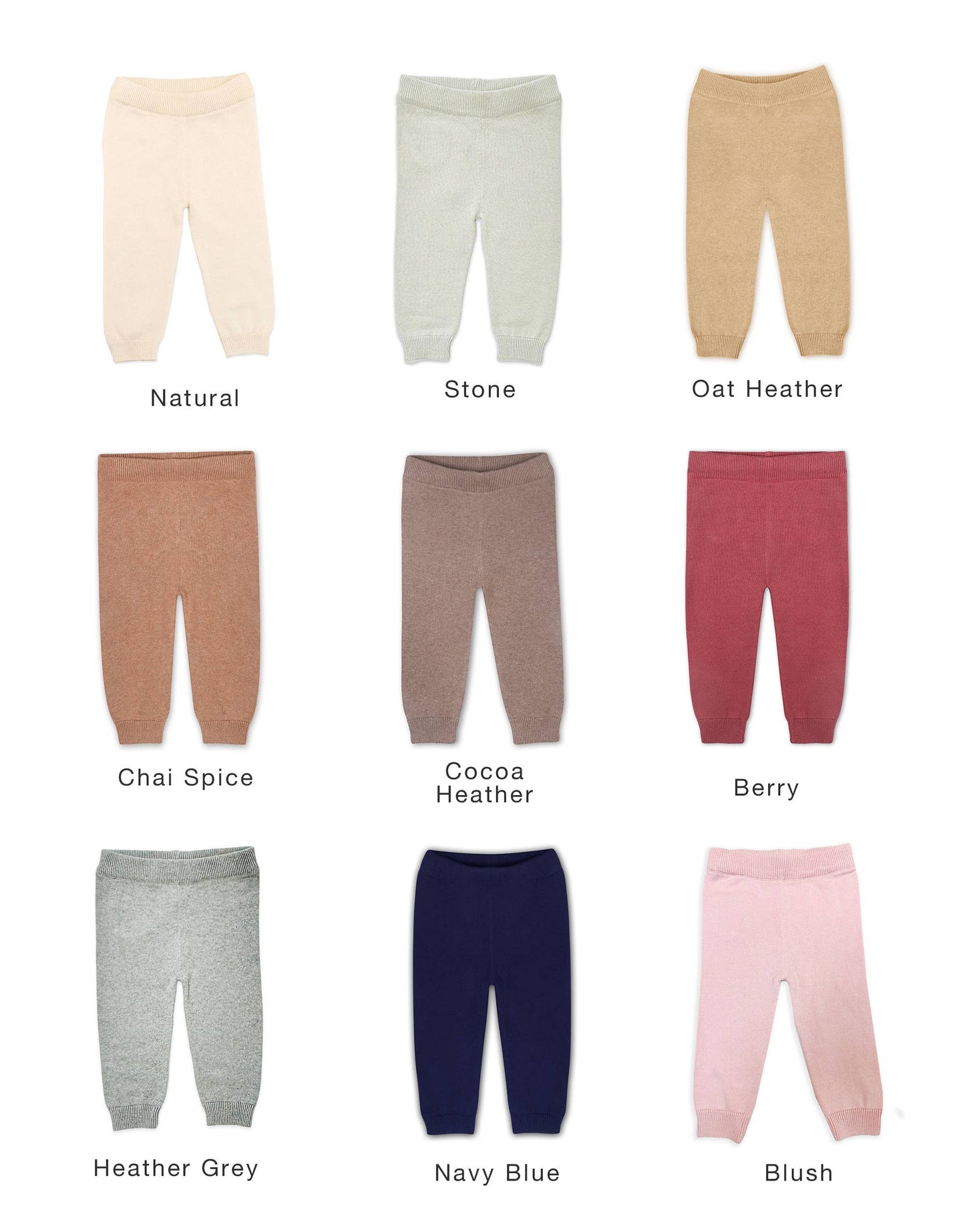 Pocket Sweater Knit Baby Legging Pants (Organic Cotton) - Kids Clothing by Carlyle Avenue