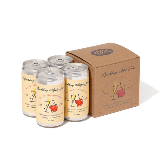 Sparkling Apple Juice 4pack -  by Carlyle Avenue