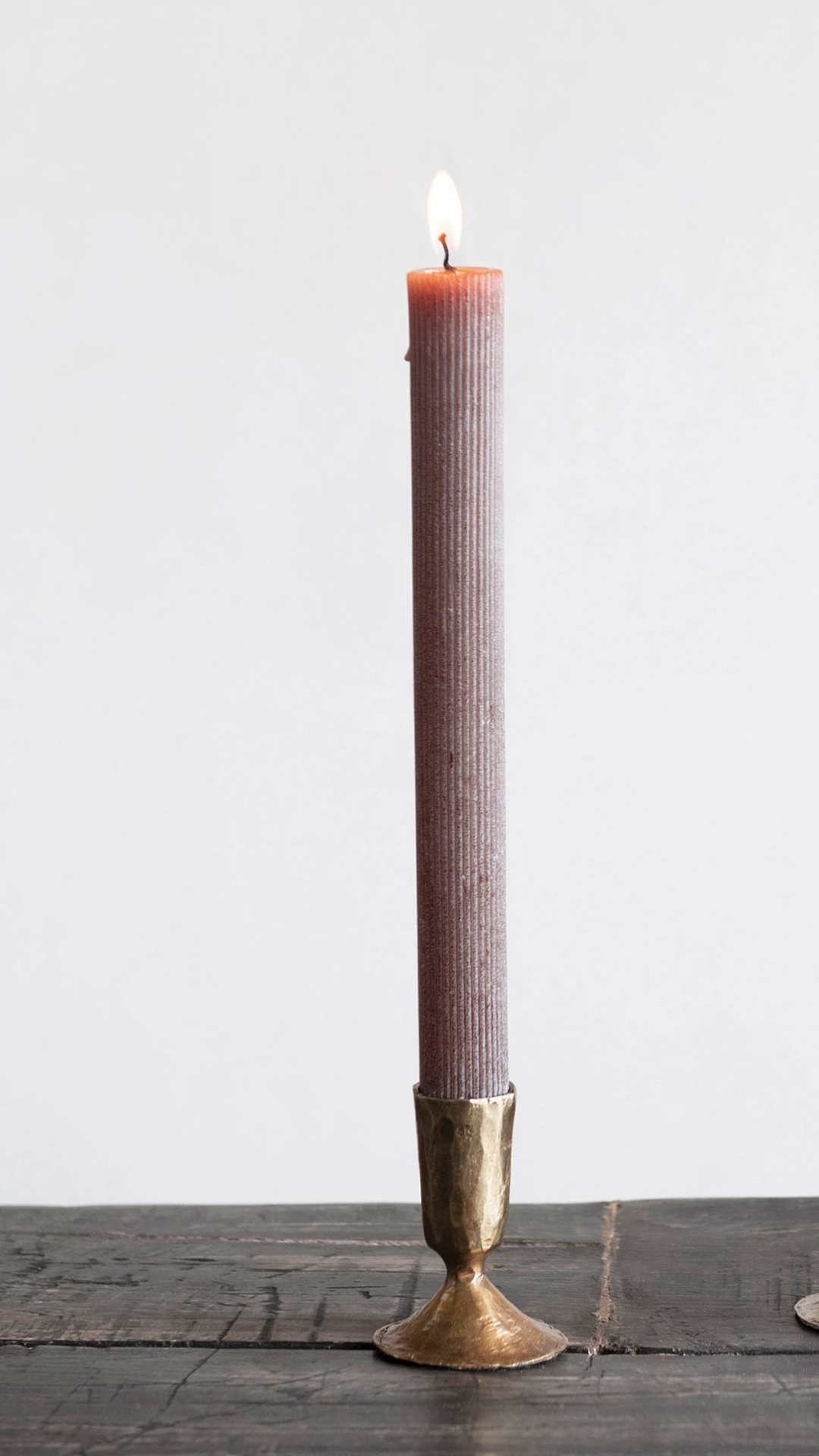 Metal Taper Holder - Bronze - Candle Holders by Carlyle Avenue