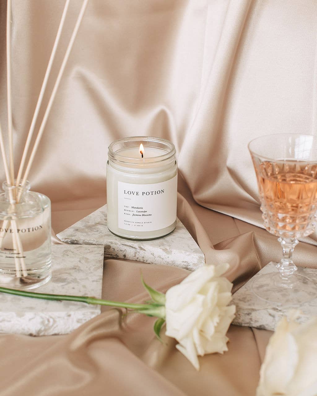 Love Potion Jar Candle - Candles by Carlyle Avenue