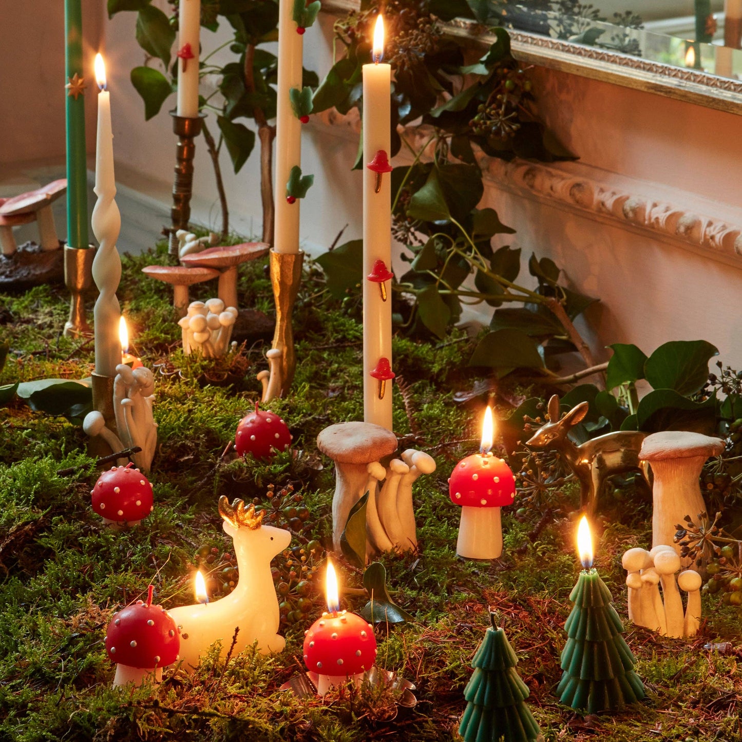 Mini Mushroom Candles - Candles by Carlyle Avenue