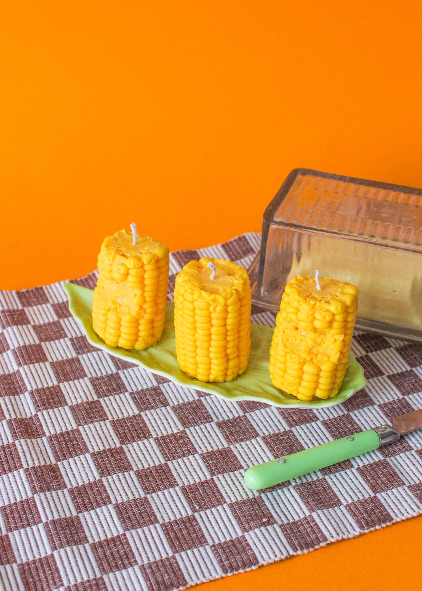 Crunched Corn Candle - by Carlyle Avenue