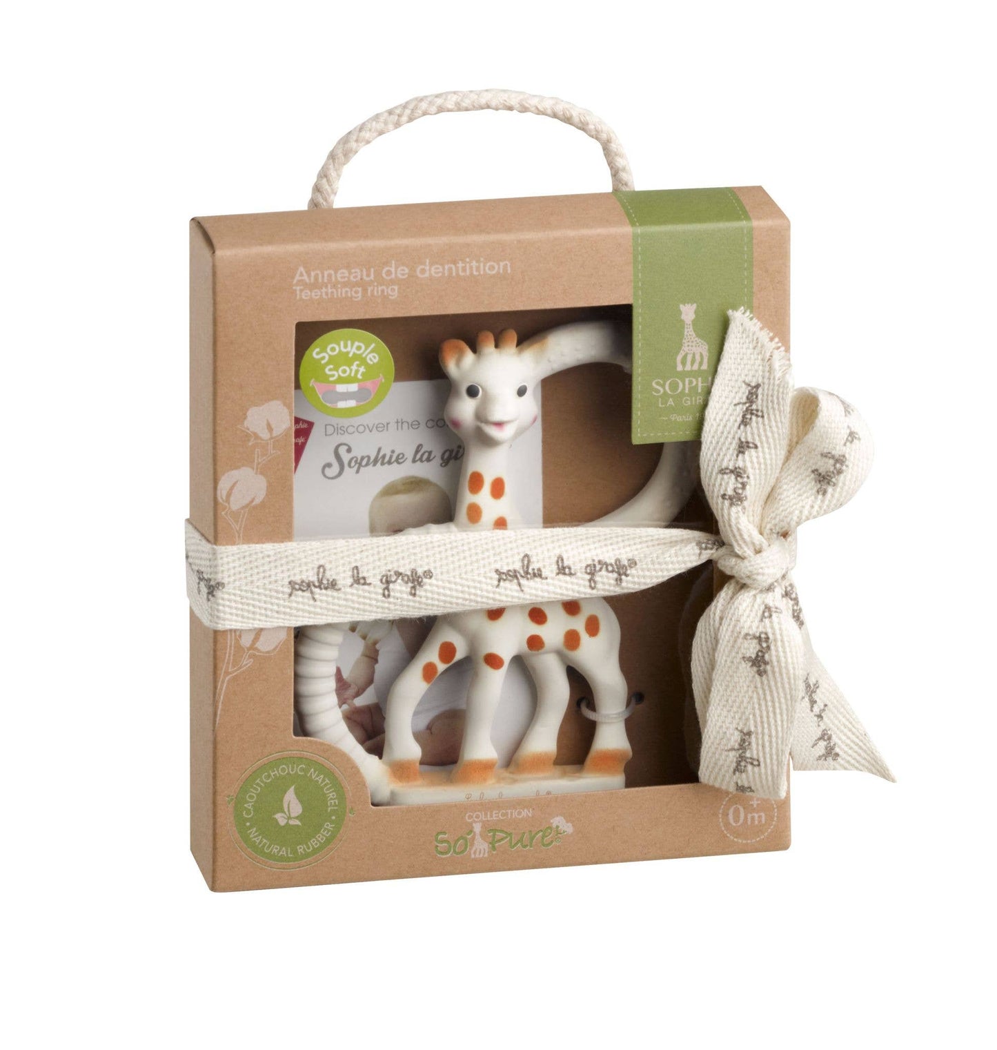 So’Pure Sophie la girafe Teething Ring - Kids by Carlyle Avenue