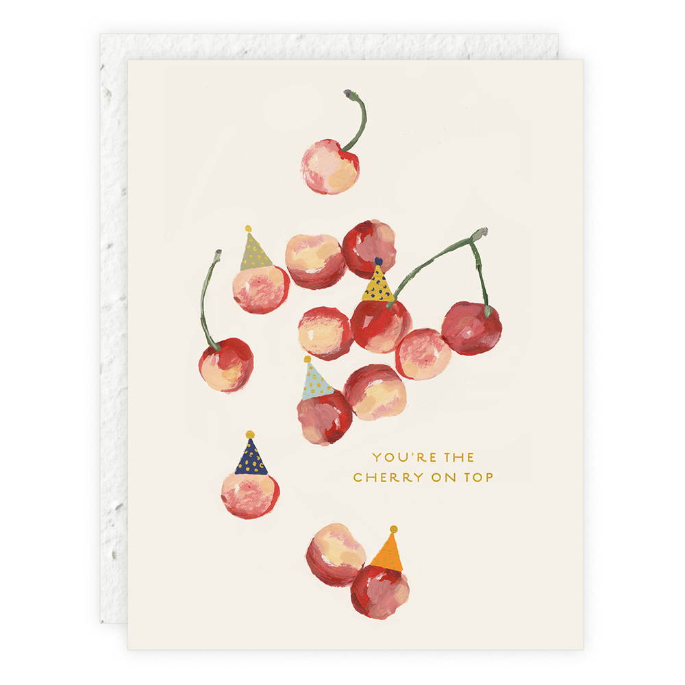 Cherry On Top - Birthday Card - by Carlyle Avenue