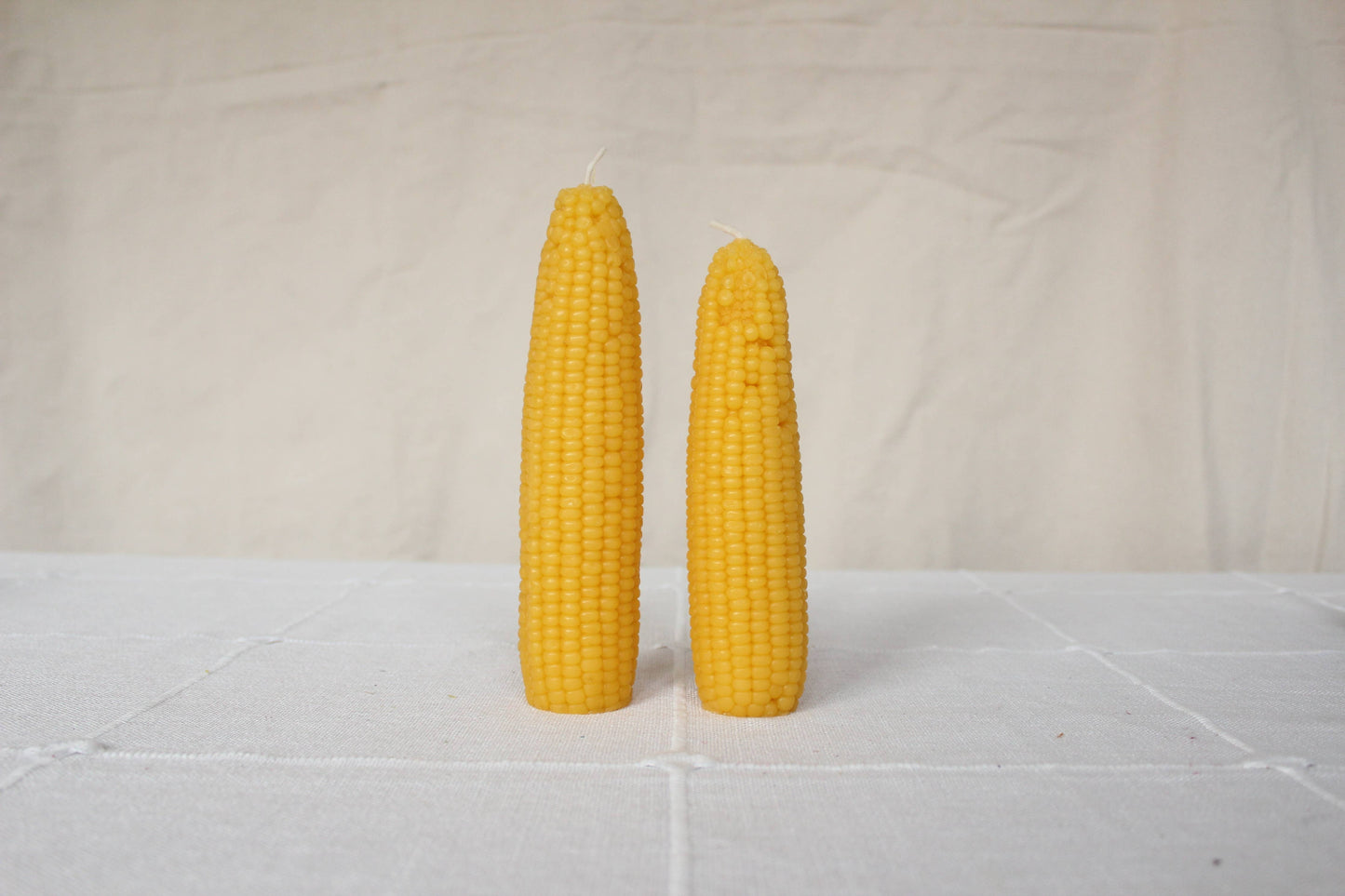Sweet Maíz Fall Harvest Table Beeswax Candles - by Carlyle Avenue