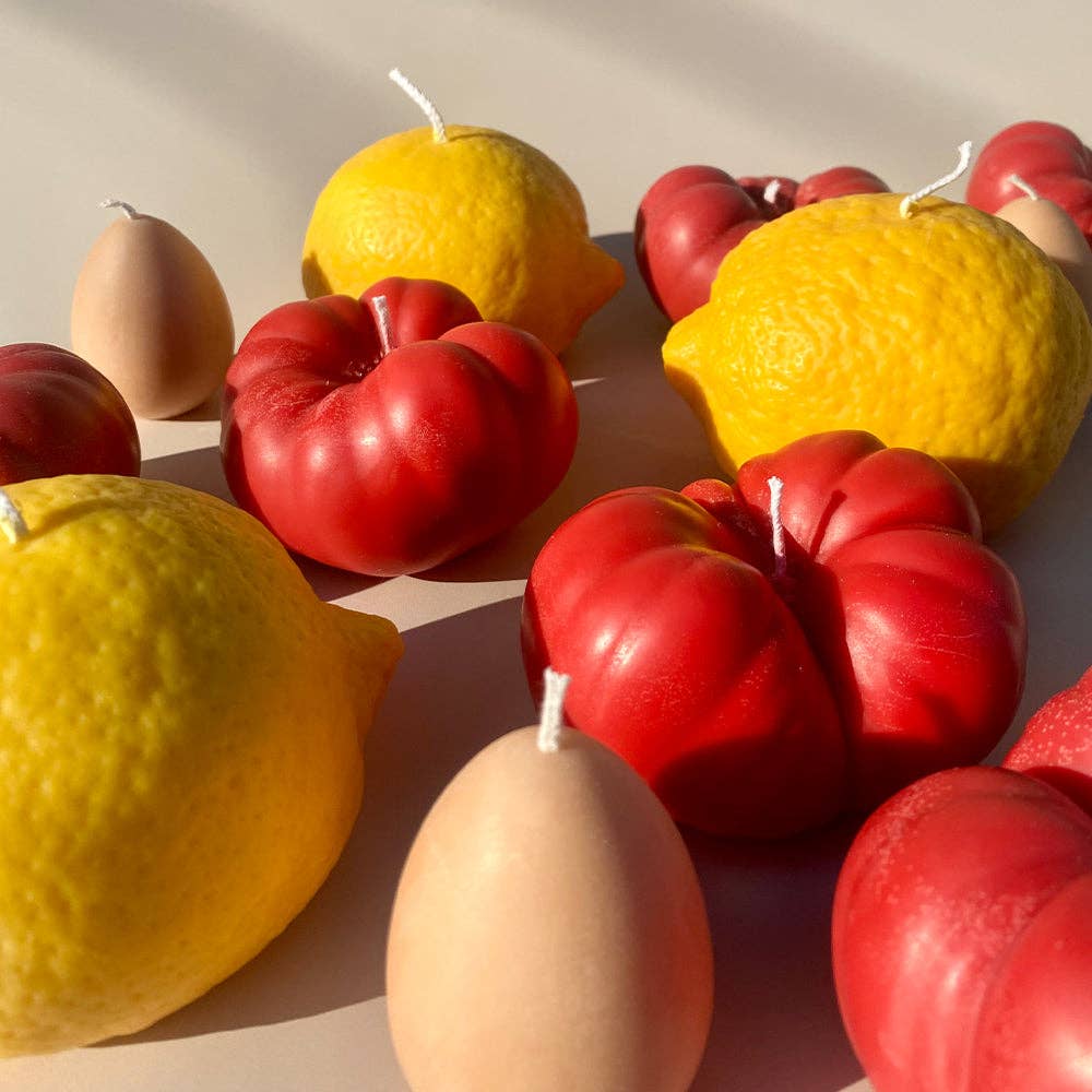 Heirloom Tomato Candle - Red -  by Carlyle Avenue