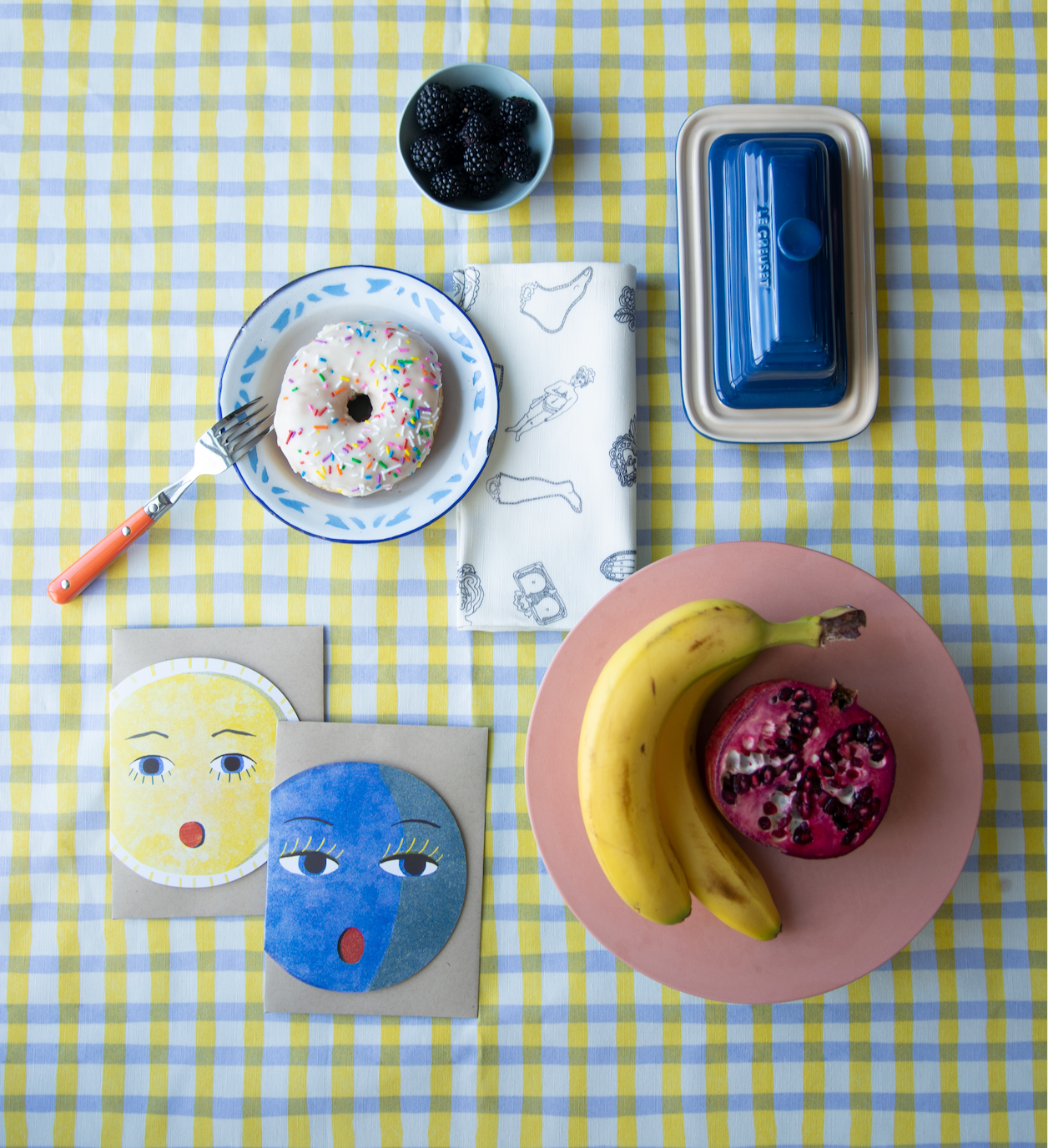 Lune | Moon - Die Cut Card