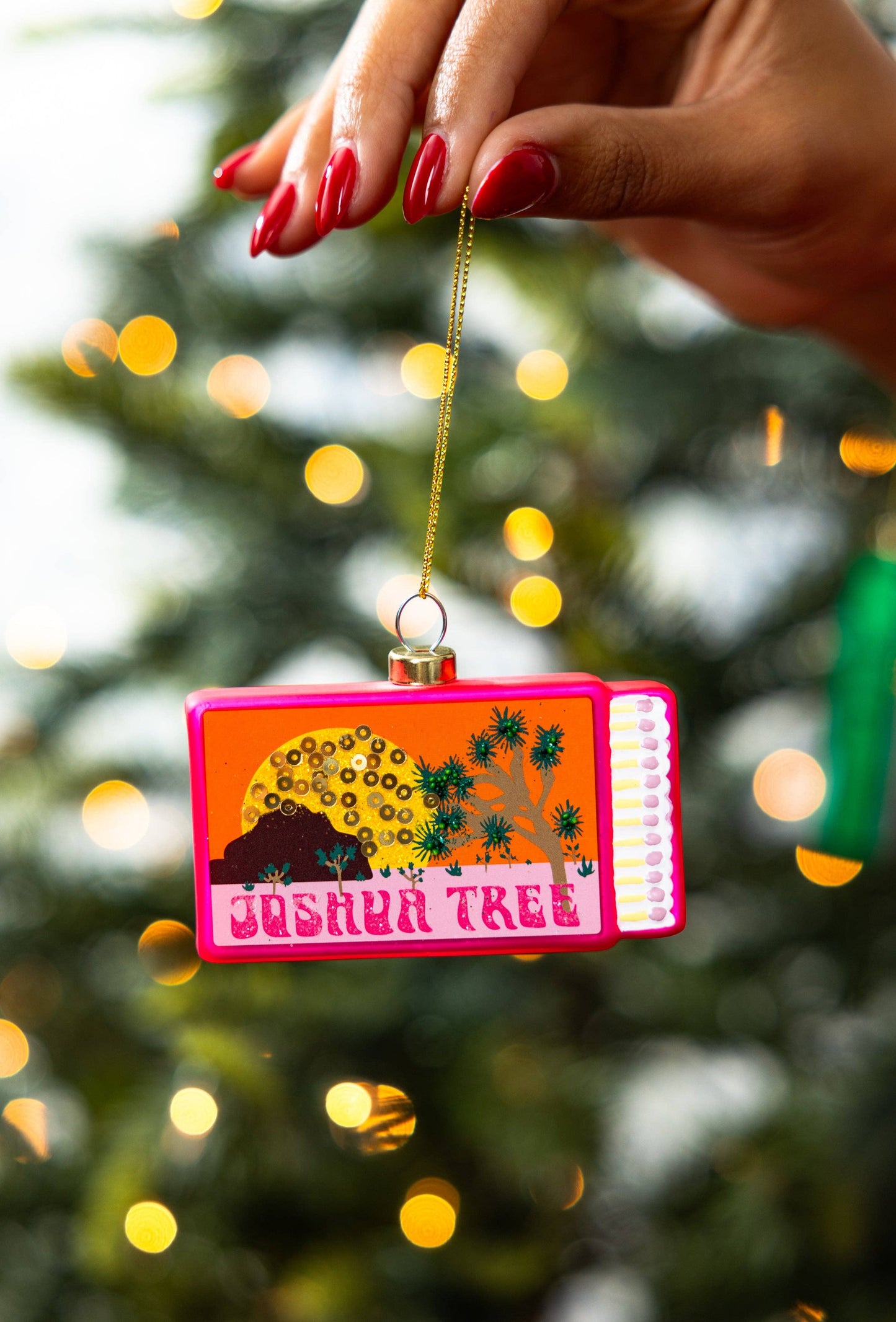 Matchbook Ornament - Joshua Tree - by Carlyle Avenue