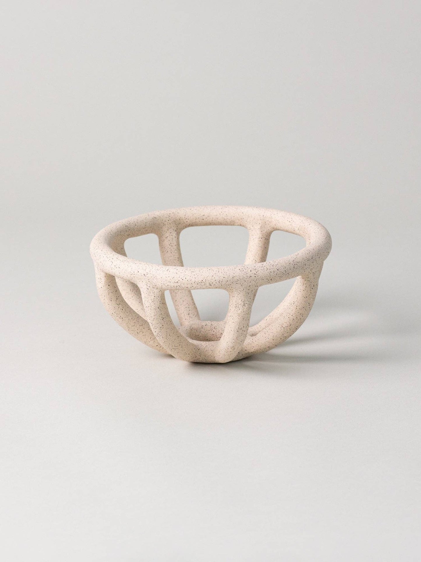 Prong Fruit Bowl, Sand - Decorative Bowls by Carlyle Avenue