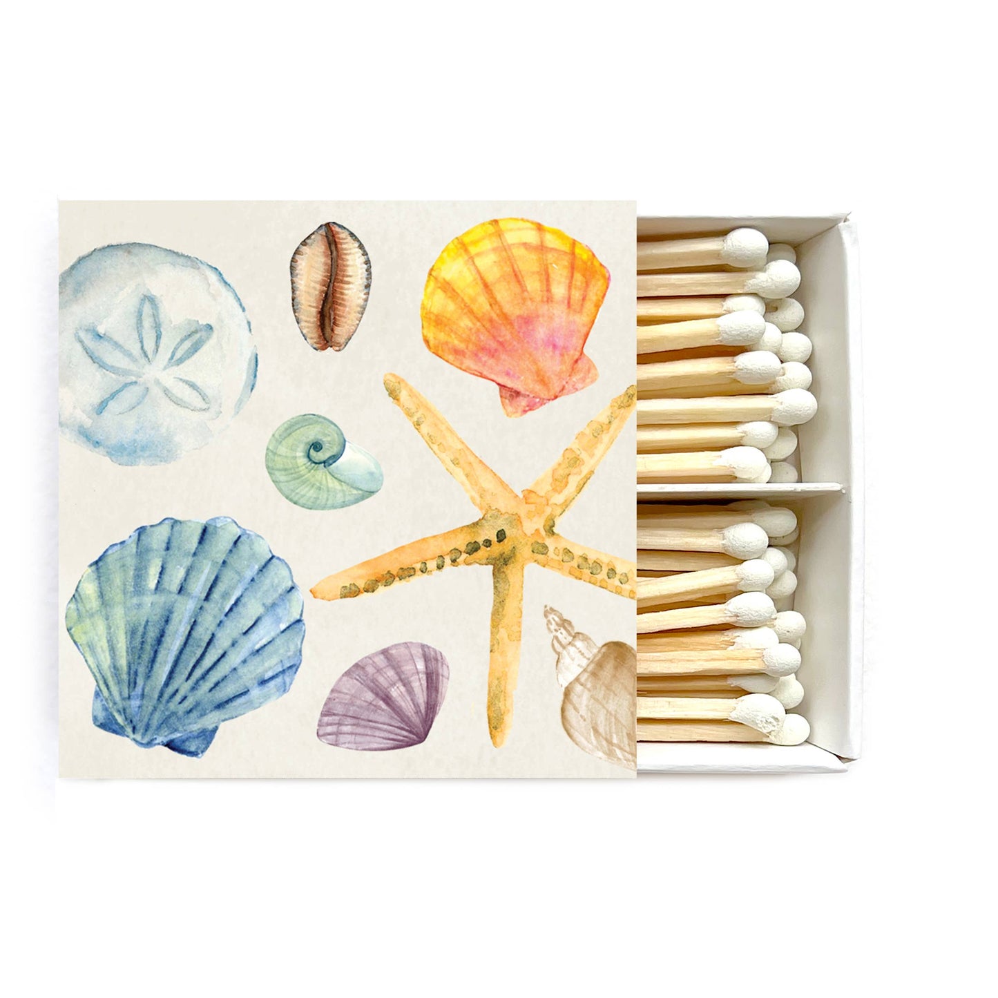 Sea Shells Matches | Candle Matches - Matches by Carlyle Avenue