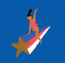 MOON LANDING - Birthday Card - Greeting Cards by Carlyle Avenue