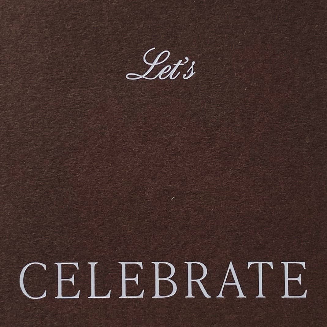 Let's Celebrate No. 28 - by Carlyle Avenue