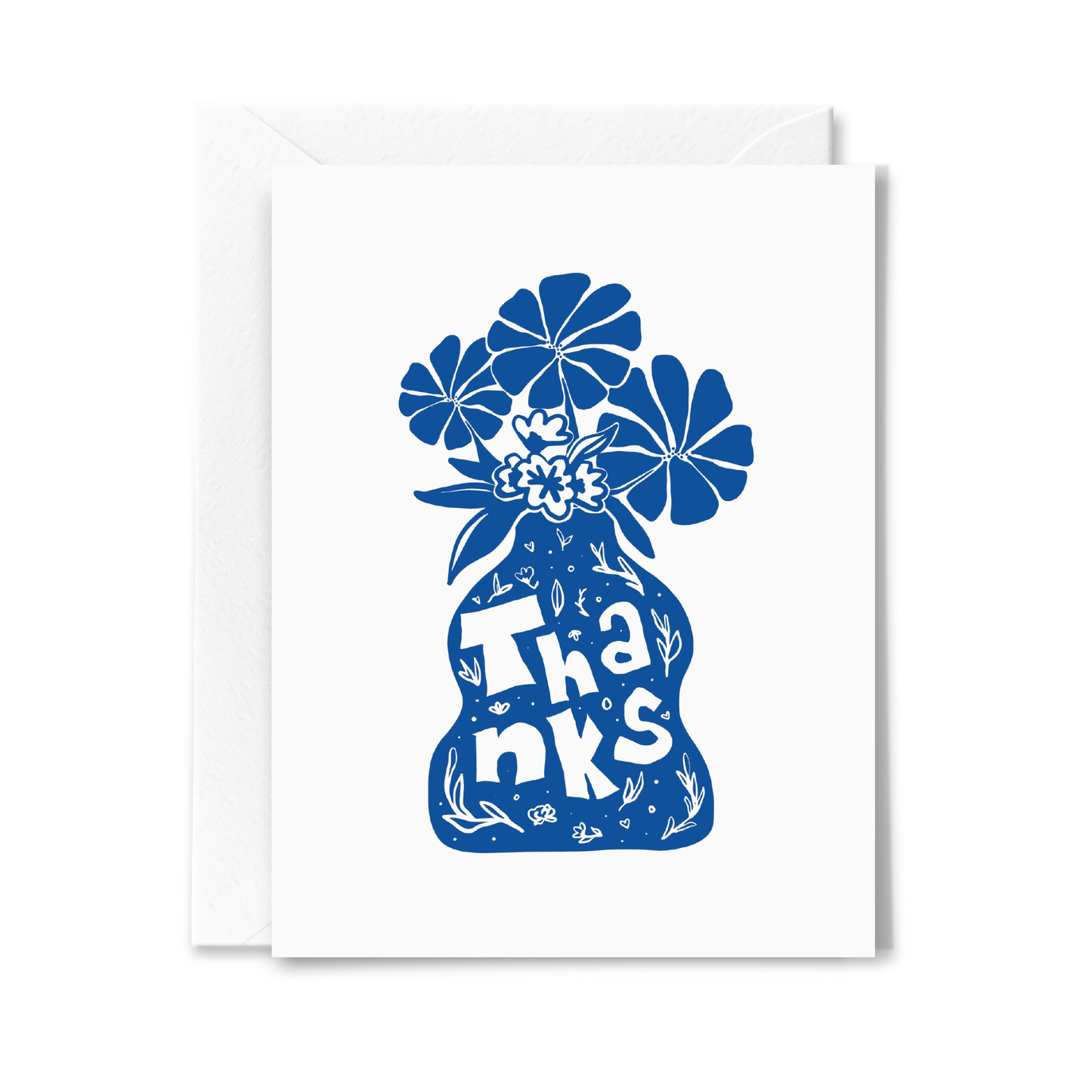 Thanks Vase Card -  by Carlyle Avenue