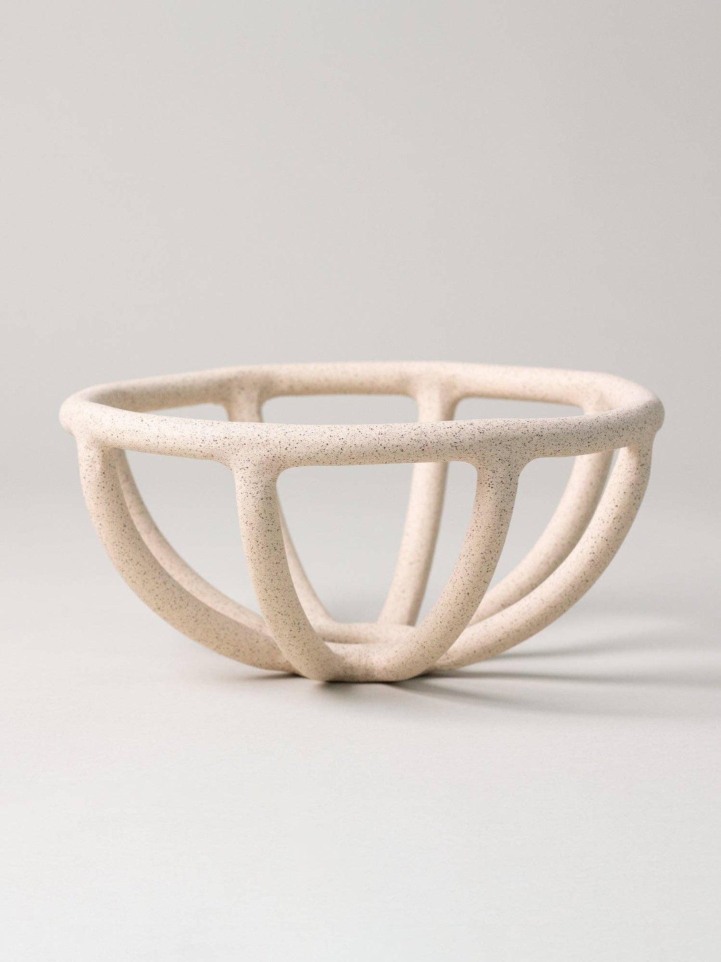 Prong Fruit Bowl, Sand - Decorative Bowls by Carlyle Avenue